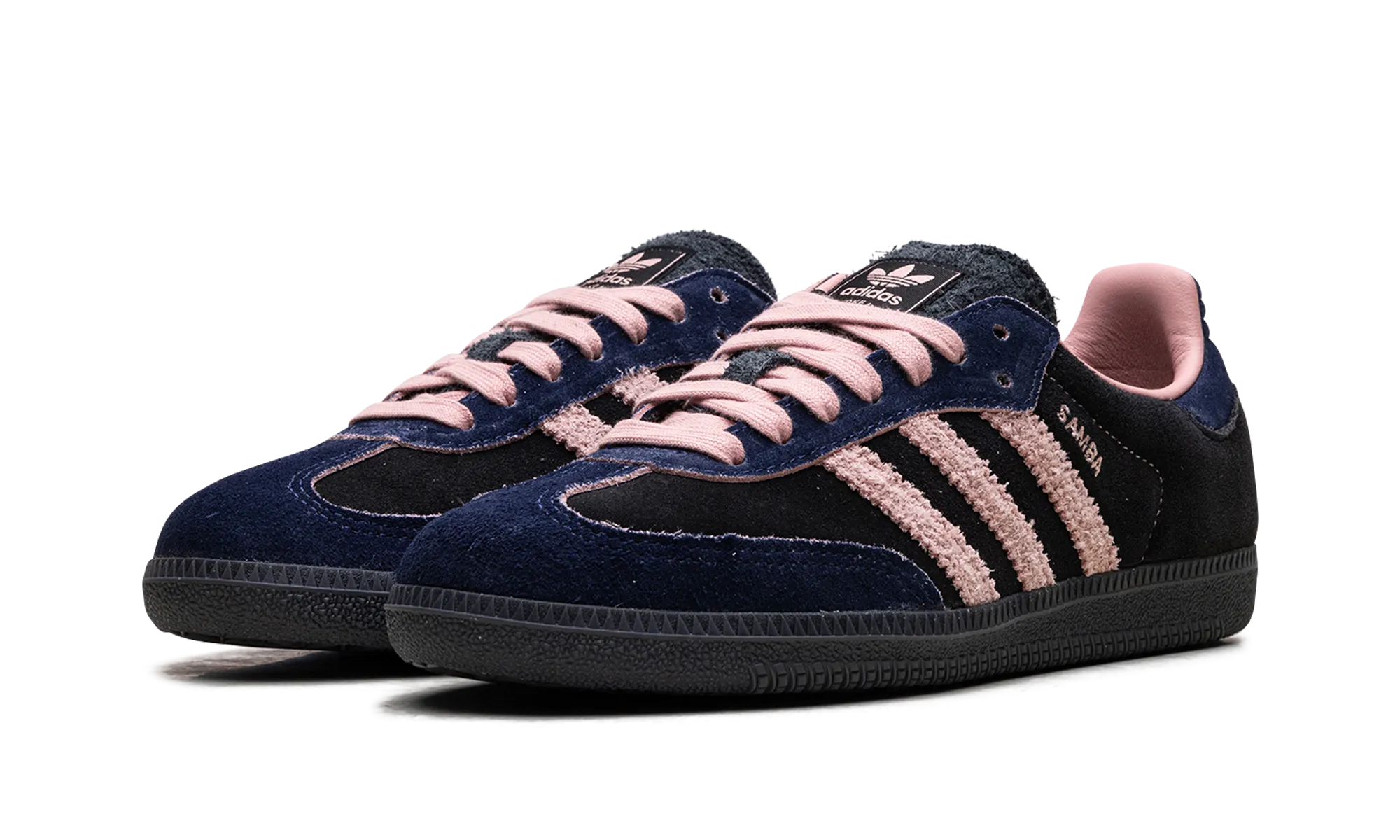 Samba OG WMNS "Black Wonder Mauve Indigo" adidas stylish womens sneakers