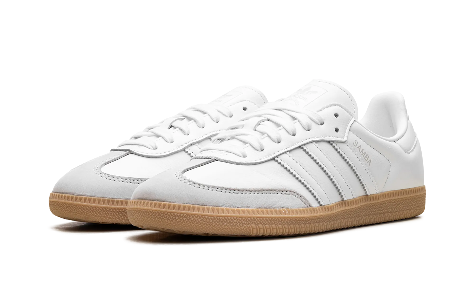 Samba OG WMNS "Cloud White Grey One" adidas stylish womens sneakers