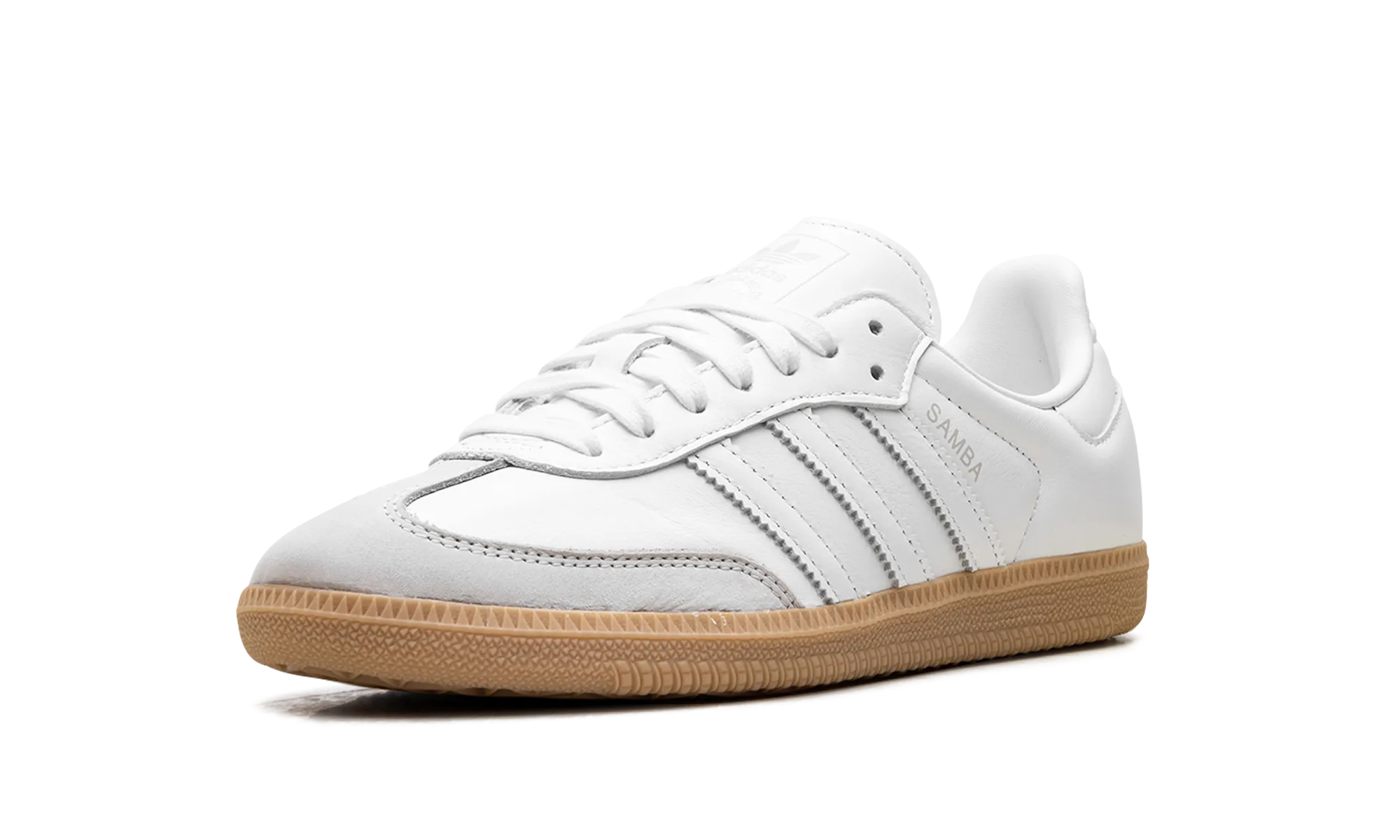 Samba OG WMNS "Cloud White Grey One" adidas stylish womens sneakers