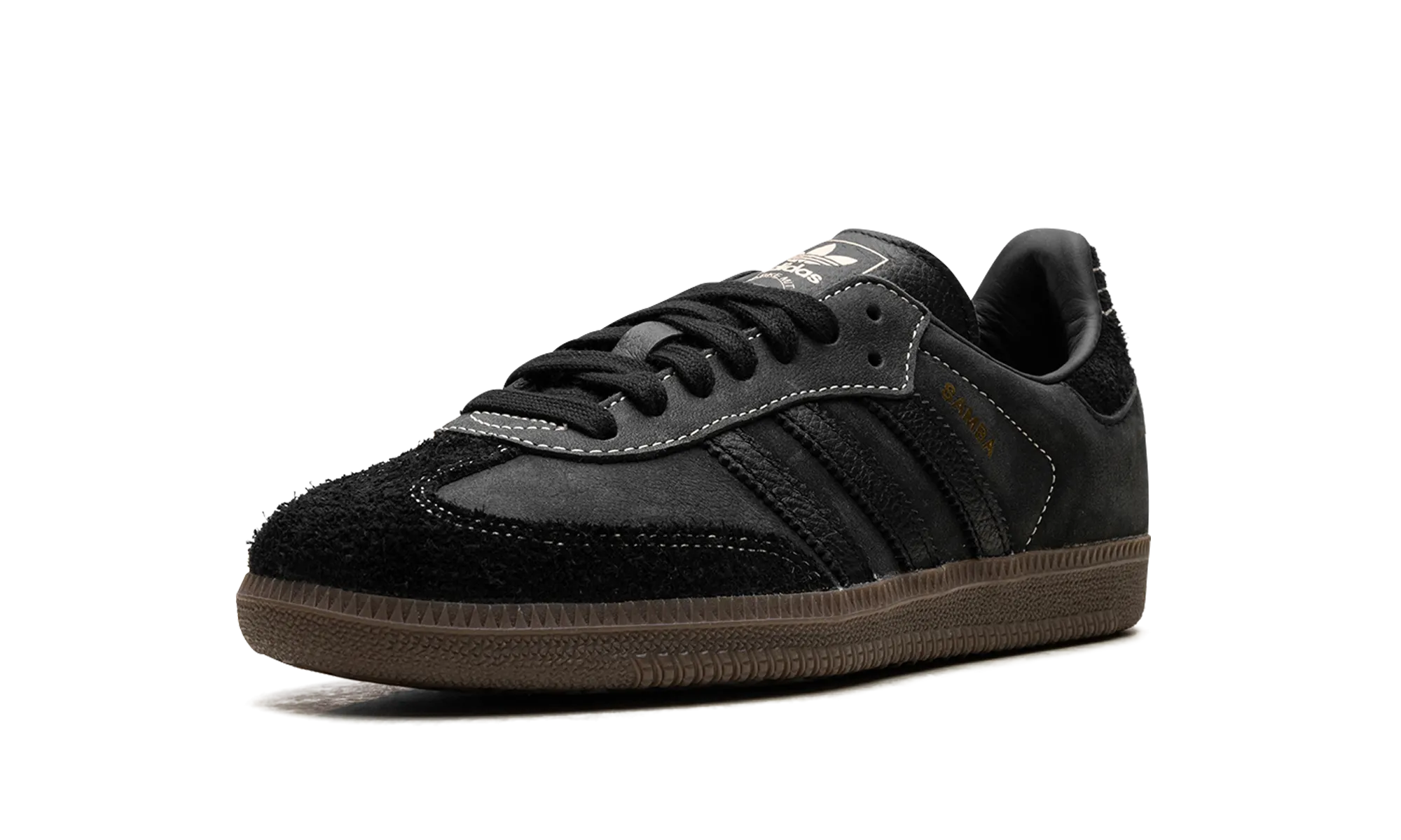SAMBA OG WMNS "Core Black Crystal Sand" adidas stylish womens sneakers