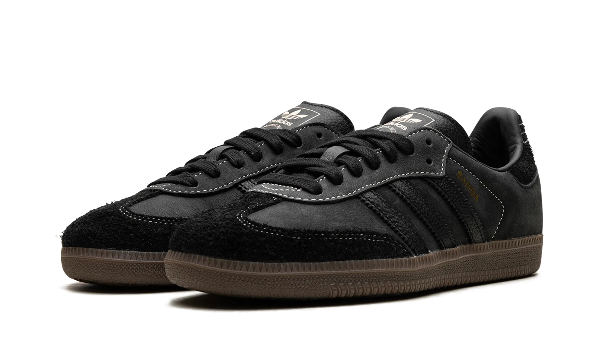 SAMBA OG WMNS "Core Black Crystal Sand" adidas stylish womens sneakers