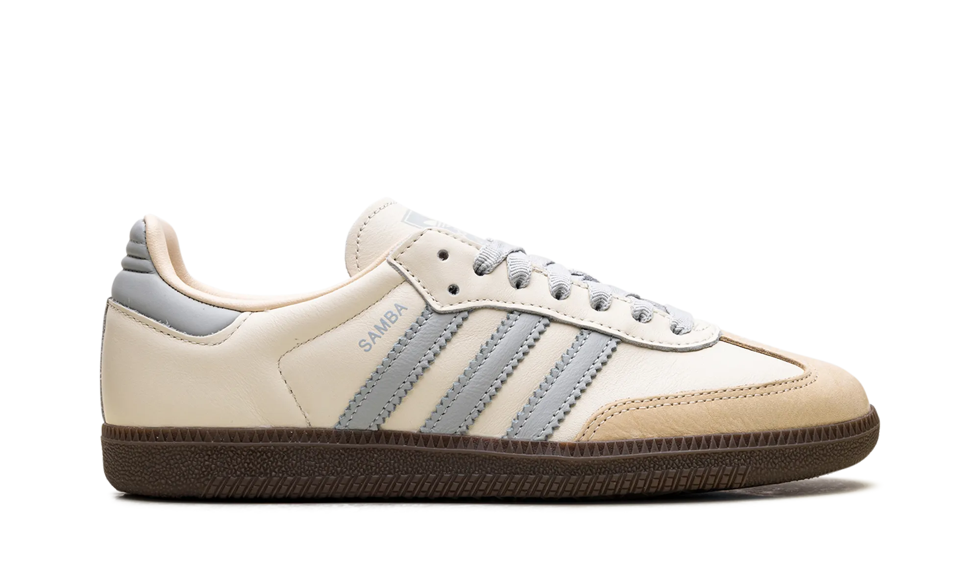 Samba OG WMNS "Cream White Wonder Silver" adidas stylish womens sneakers
