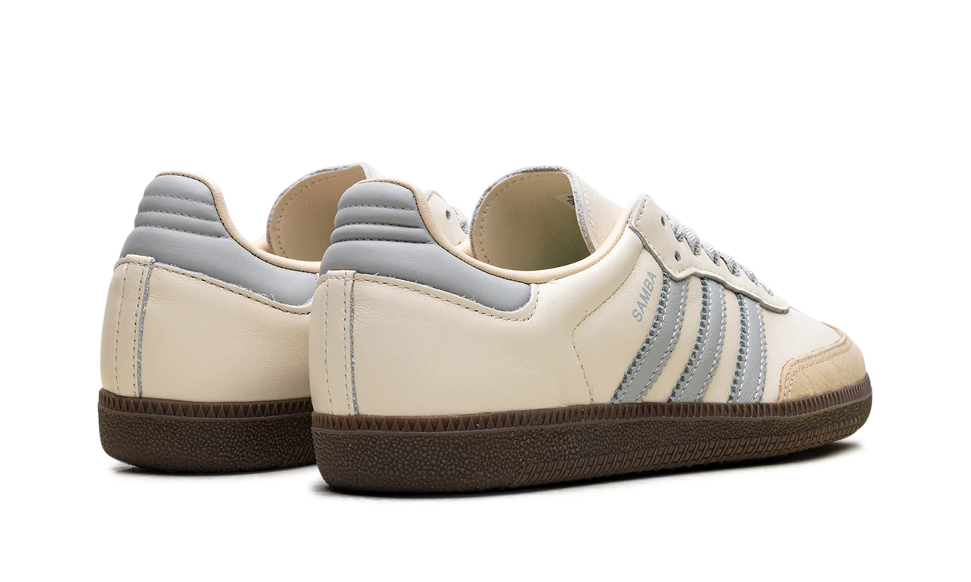 Samba OG WMNS "Cream White Wonder Silver" adidas stylish womens sneakers