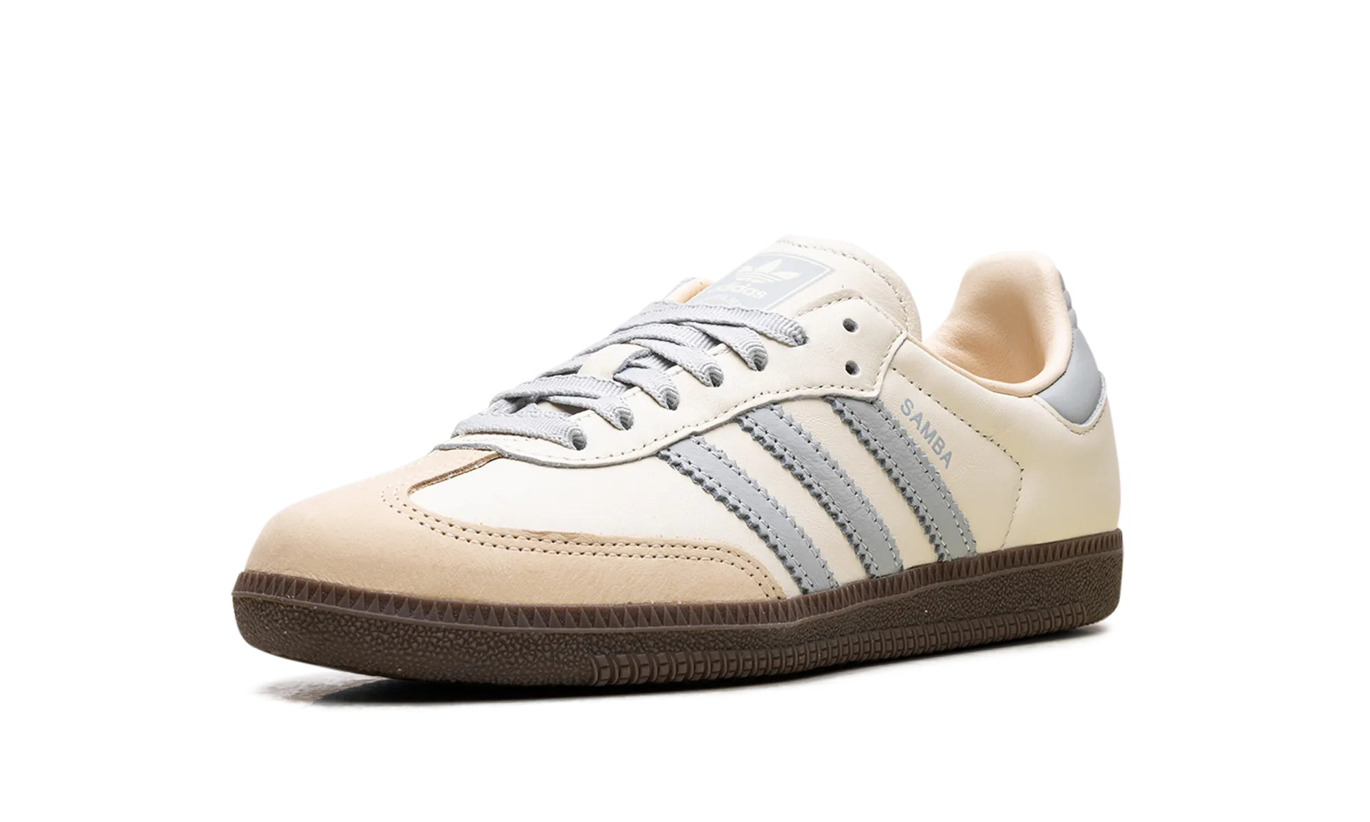 Samba OG WMNS "Cream White Wonder Silver" adidas stylish womens sneakers