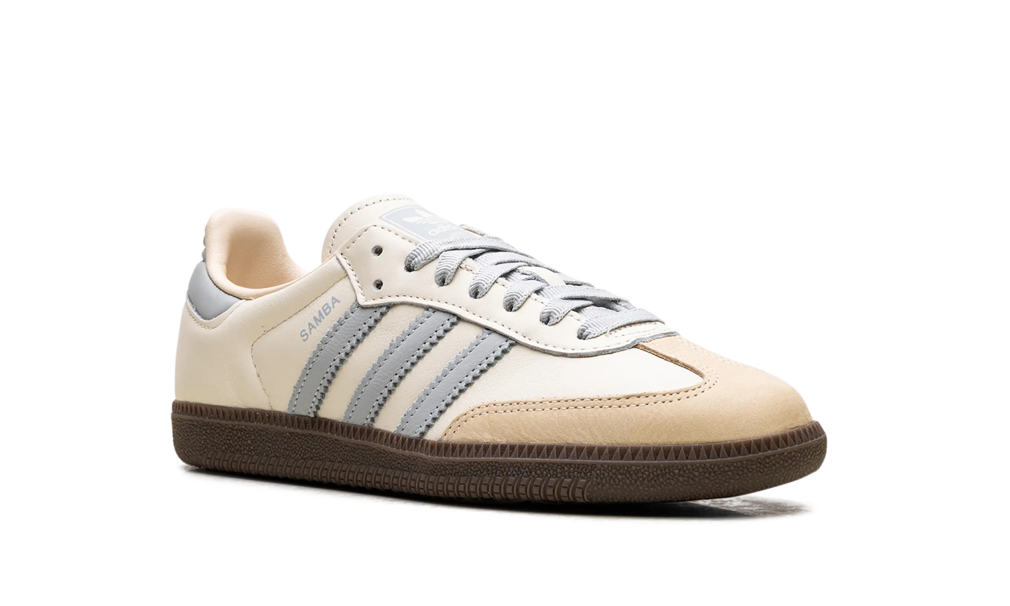 Samba OG WMNS "Cream White Wonder Silver" adidas stylish womens sneakers