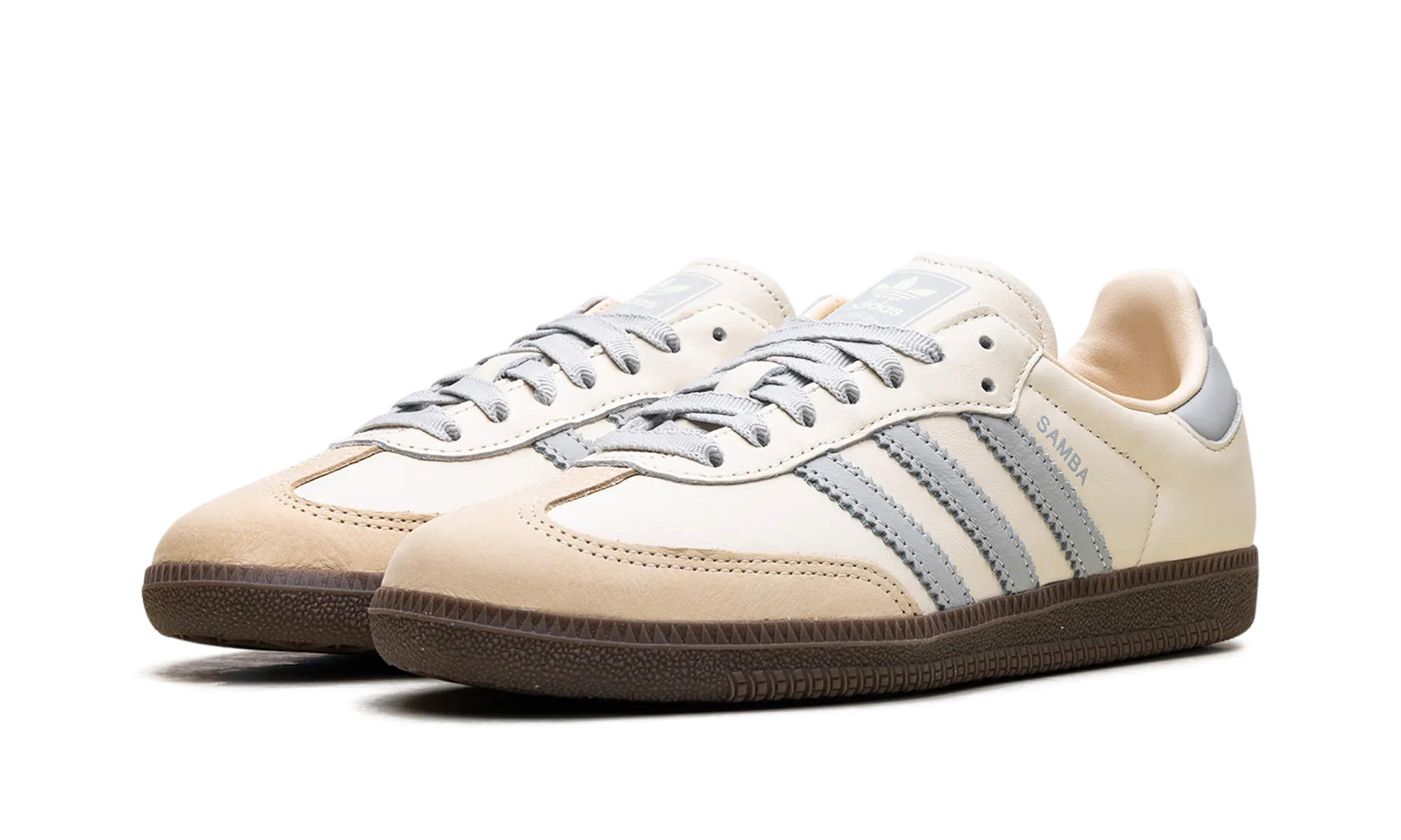 Samba OG WMNS "Cream White Wonder Silver" adidas stylish womens sneakers