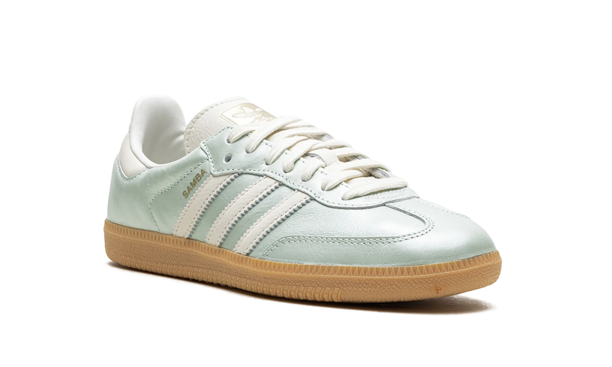 Samba OG WMNS "Cyber Metallic" adidas womens workout shoes