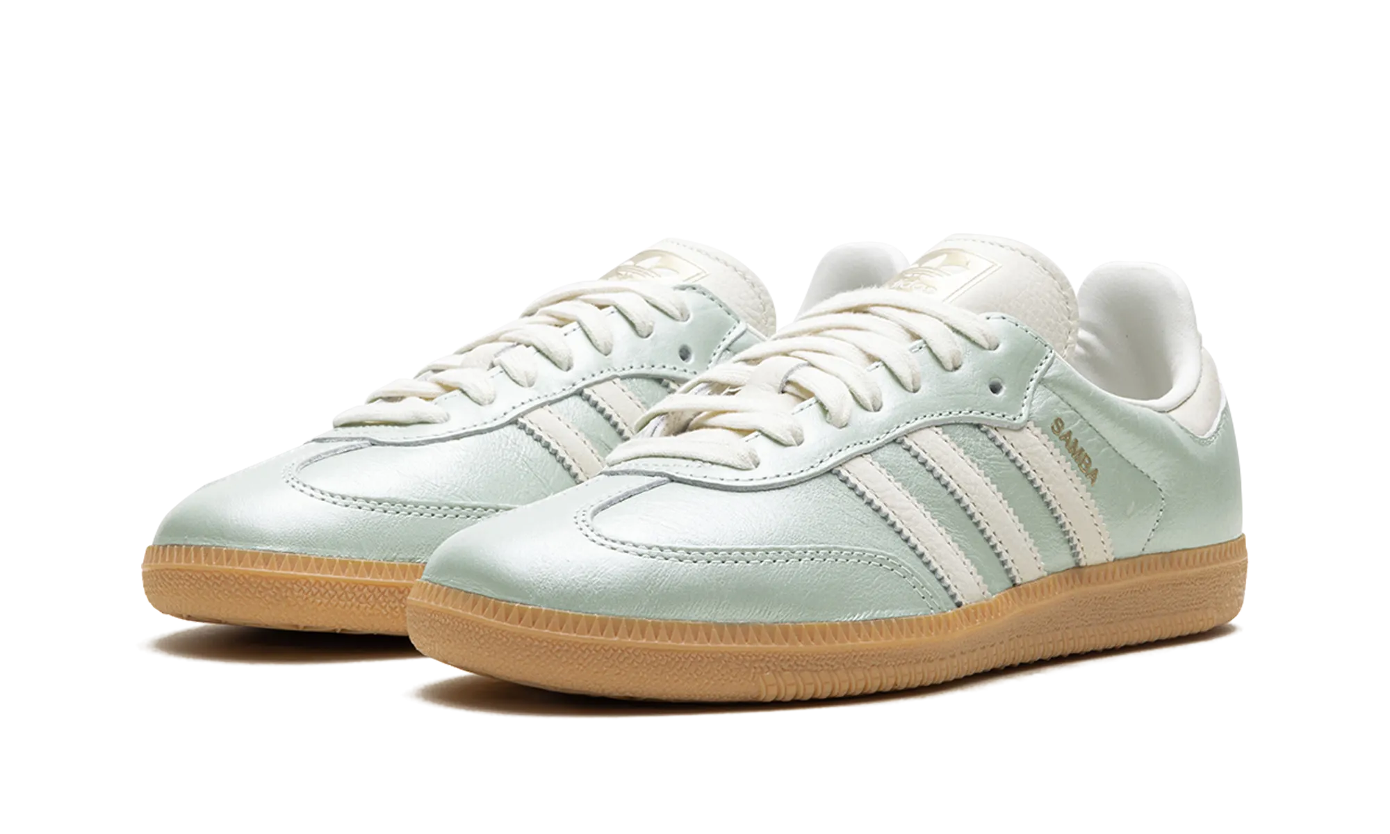 Samba OG WMNS "Cyber Metallic" adidas womens workout shoes