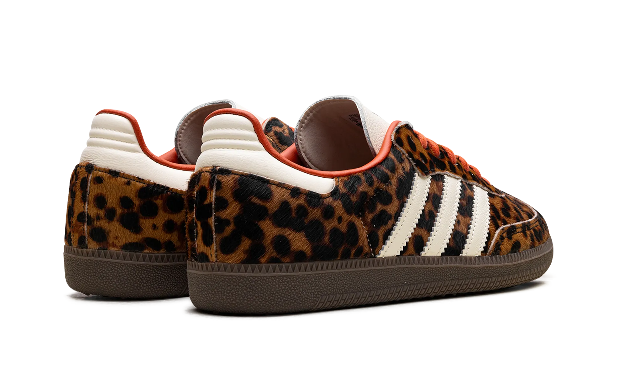 Samba OG WMNS "Leopard / Cream Orange" adidas stylish womens sneakers