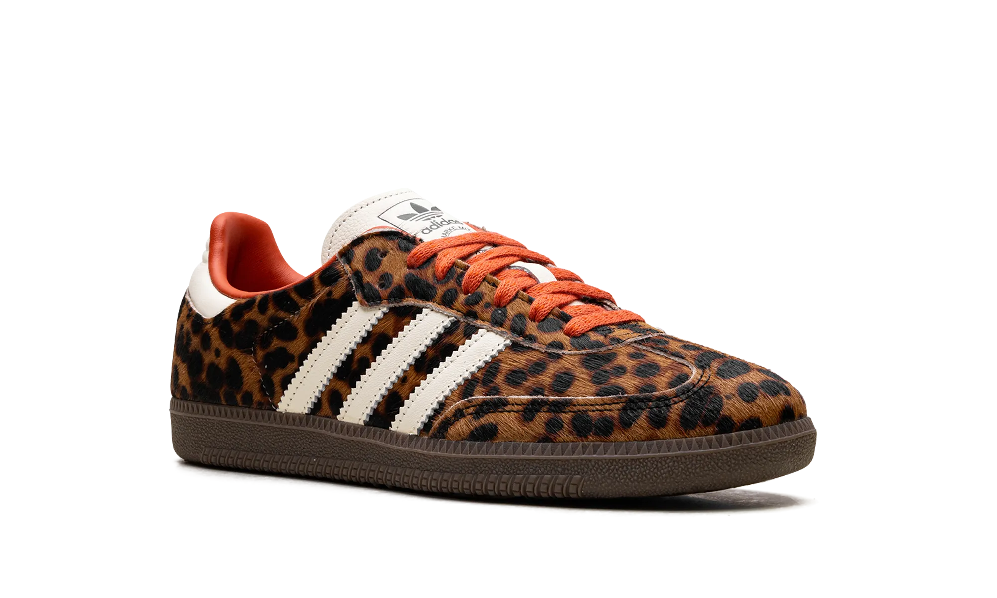 Samba OG WMNS "Leopard / Cream Orange" adidas stylish womens sneakers