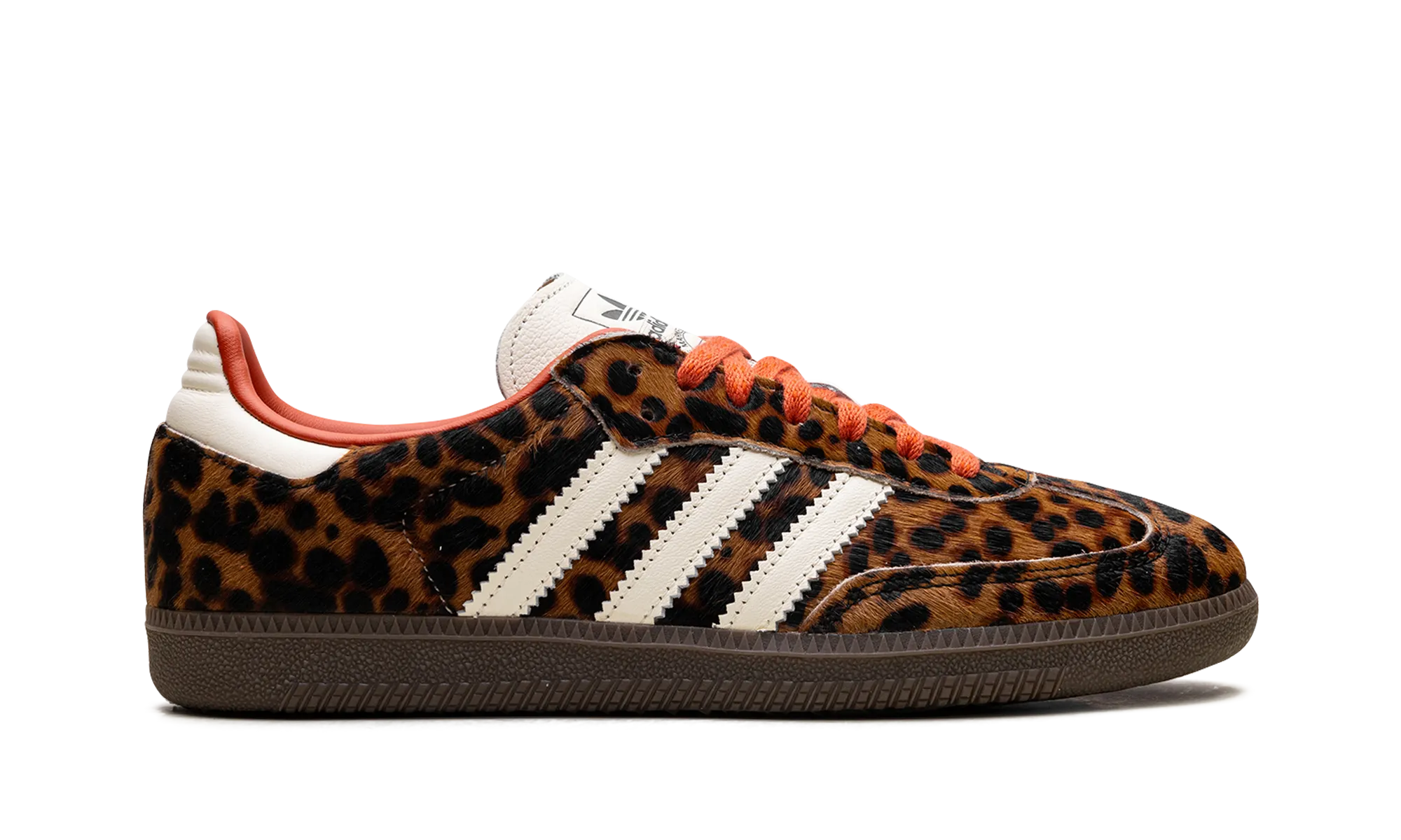 Samba OG WMNS "Leopard / Cream Orange" adidas stylish womens sneakers