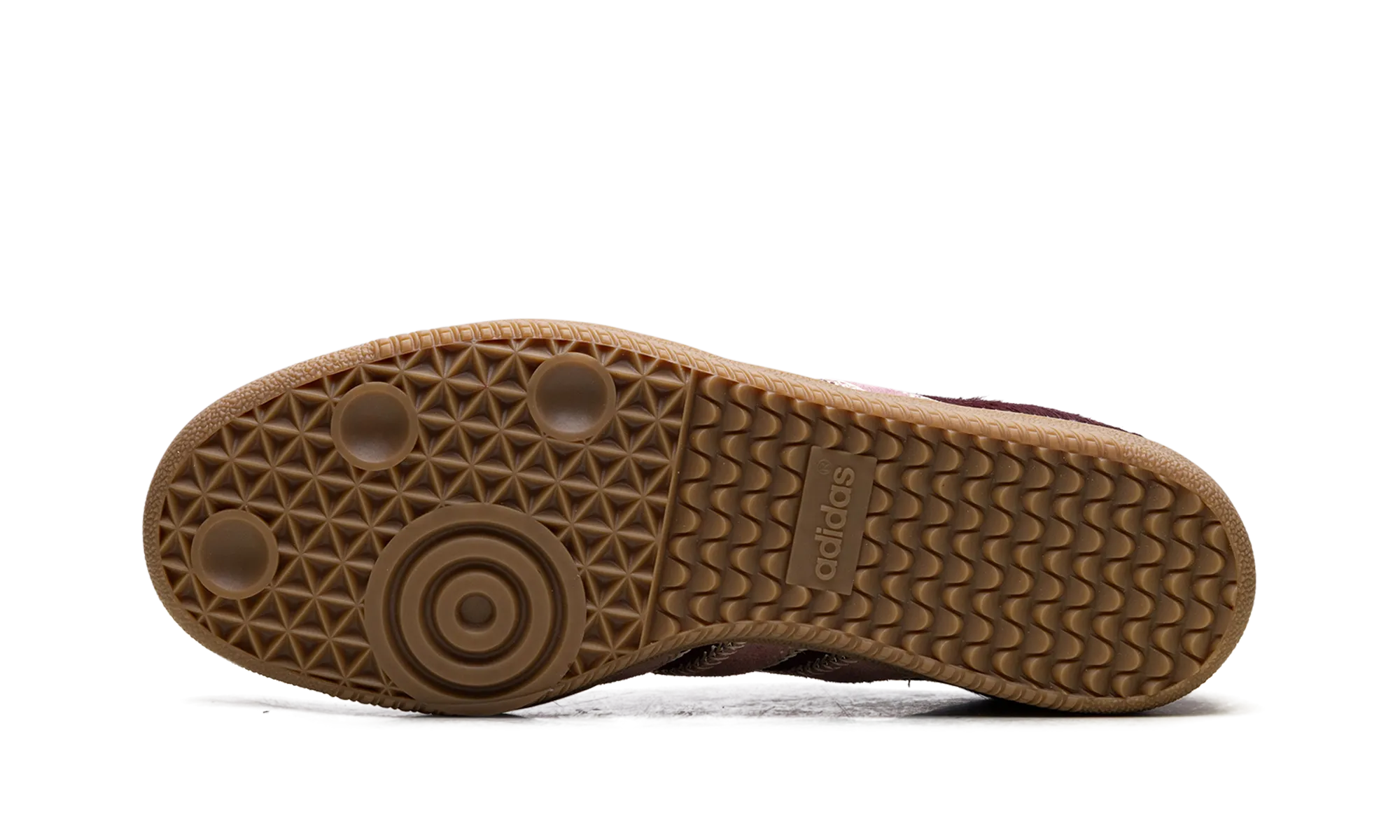 Samba OG WMNS "Maroon Sand Strata Pony" adidas stylish womens sneakers