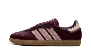 Samba OG WMNS "Maroon Sand Strata Pony" Adidas Women's styles
