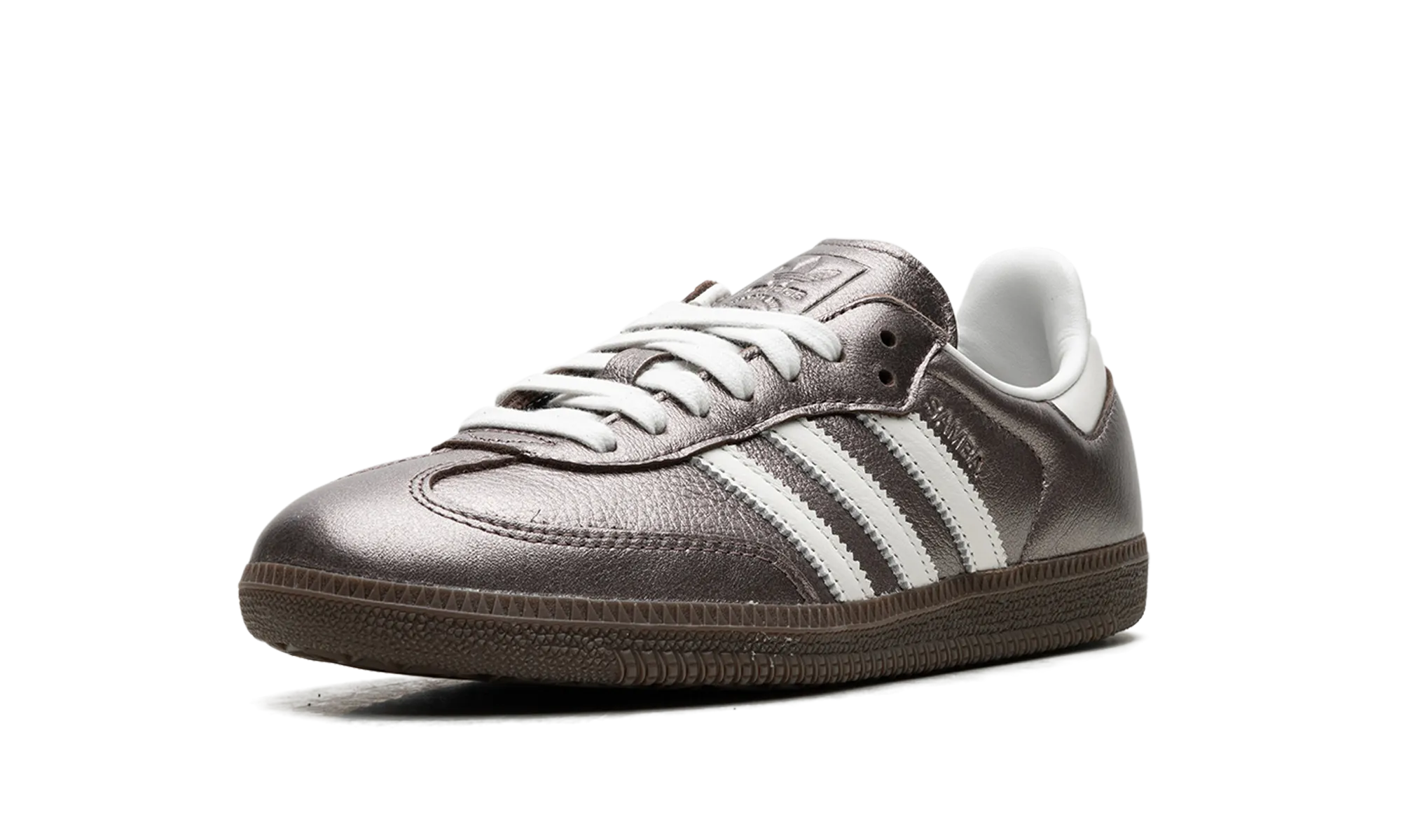 Samba OG WMNS "Metallic Purple White" adidas womens workout shoes