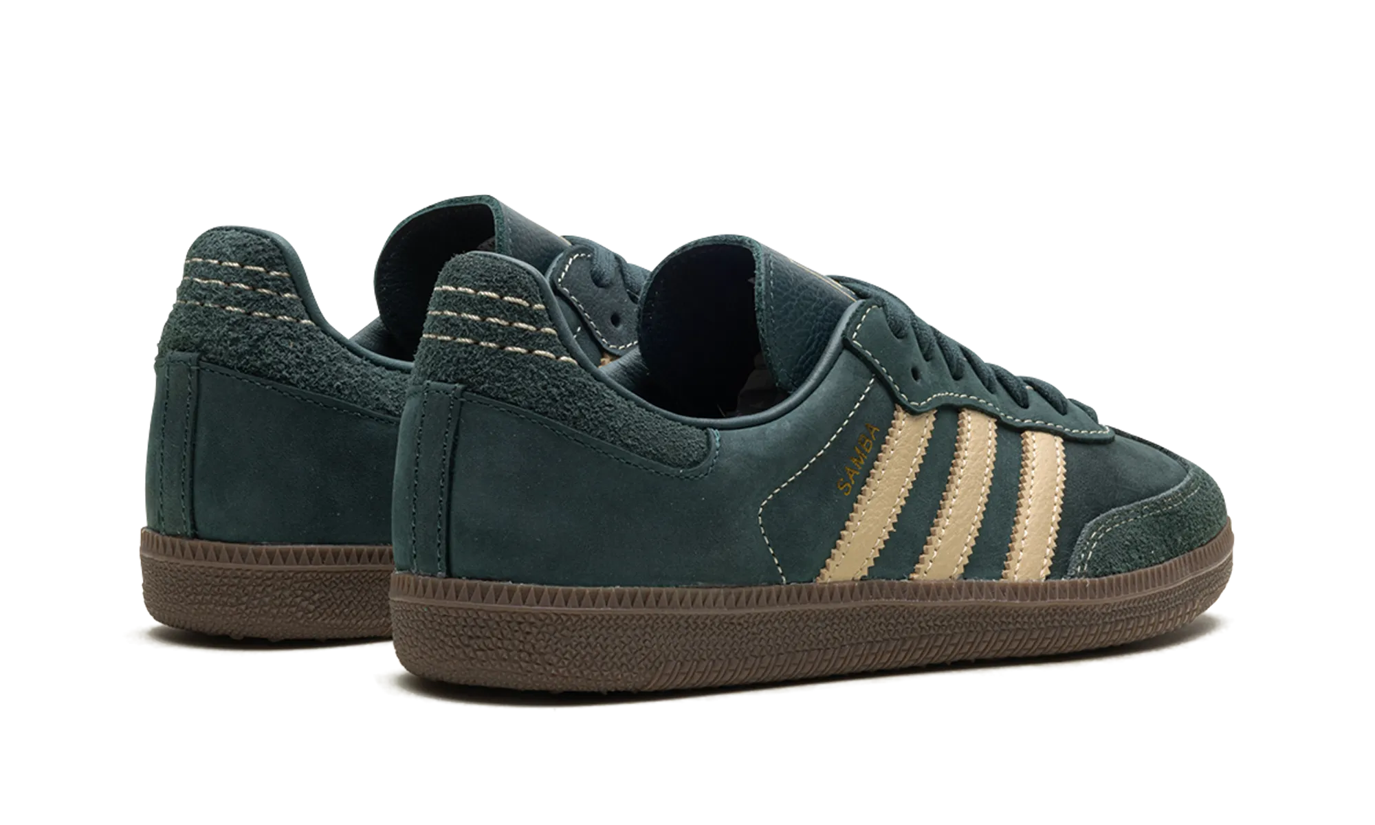 Samba OG WMNS "Mineral Green Crystal Sand" adidas womens workout shoes