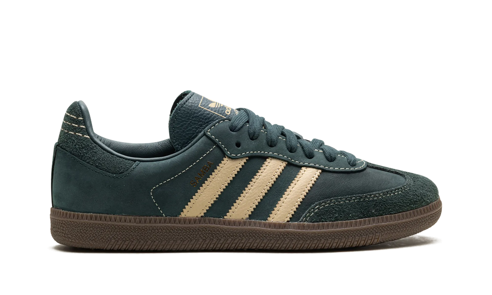 Samba OG WMNS "Mineral Green Crystal Sand" adidas womens workout shoes