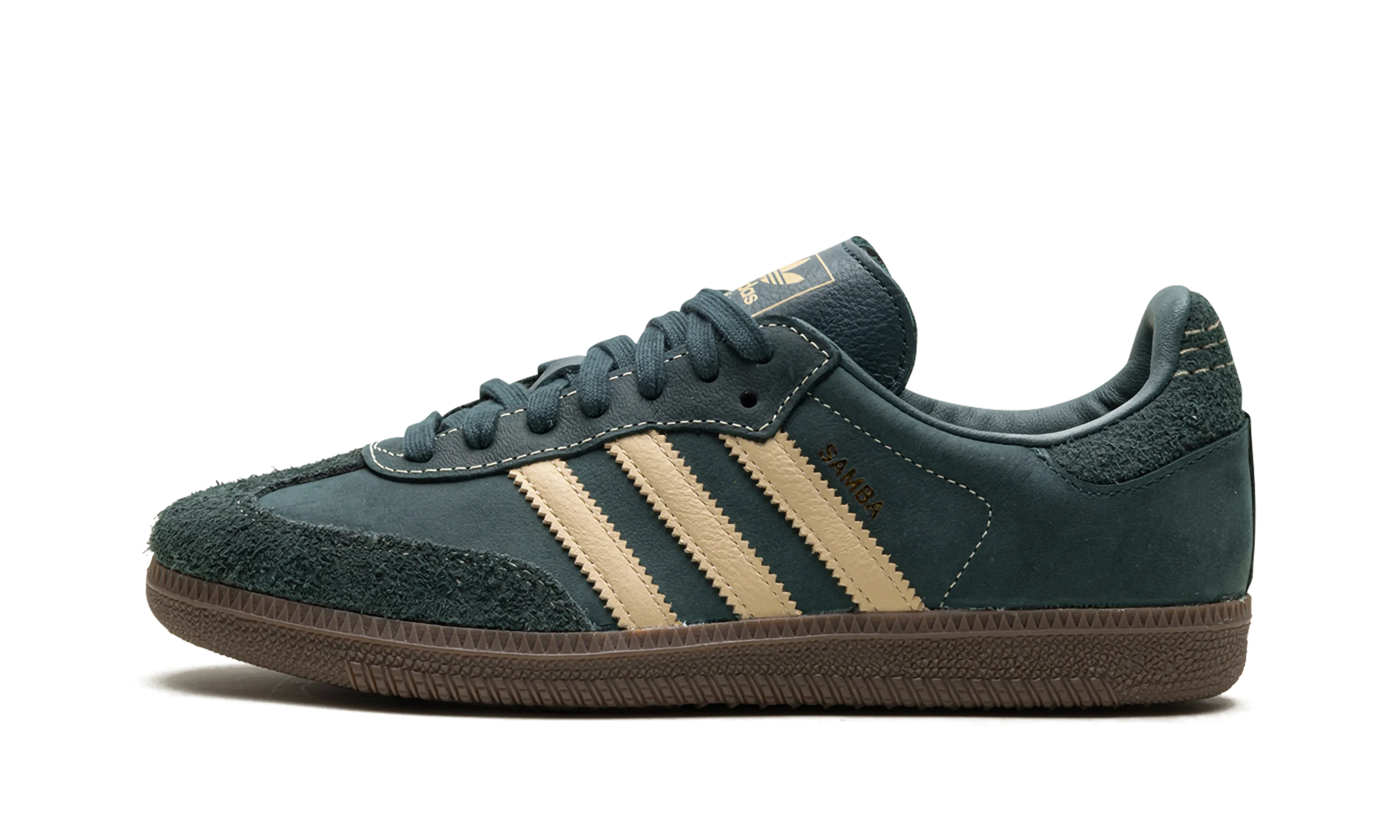 Samba OG WMNS "Mineral Green Crystal Sand" Adidas Women's shoes