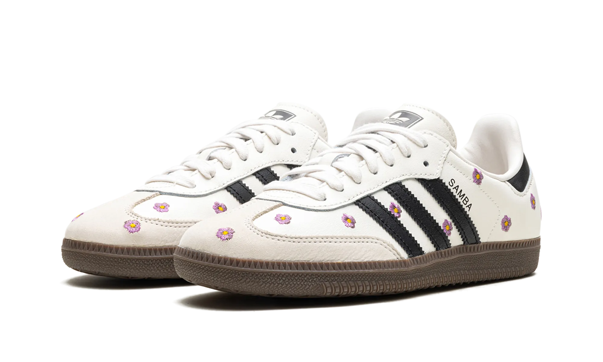 Samba OG WMNS "Purple Floral" adidas womens workout shoes