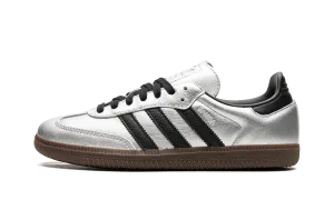 Samba OG WMNS "Silver Metallic Black Gum" Adidas Women's styles