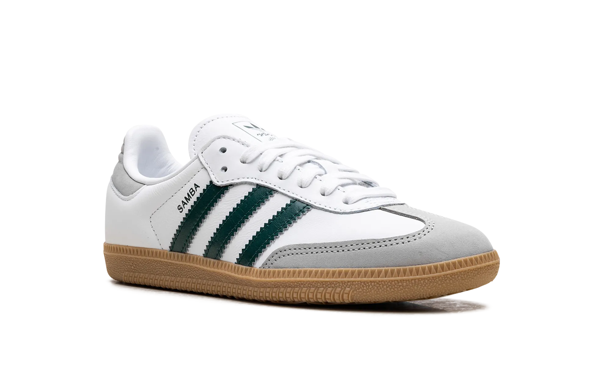 Samba OG WMNS "White Collegiate Green Gum" adidas stylish womens sneakers
