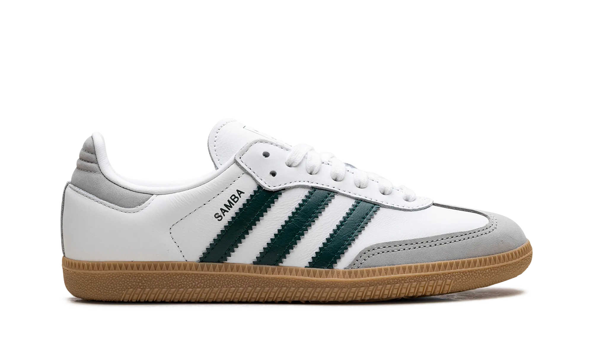 Samba OG WMNS "White Collegiate Green Gum" adidas stylish womens sneakers