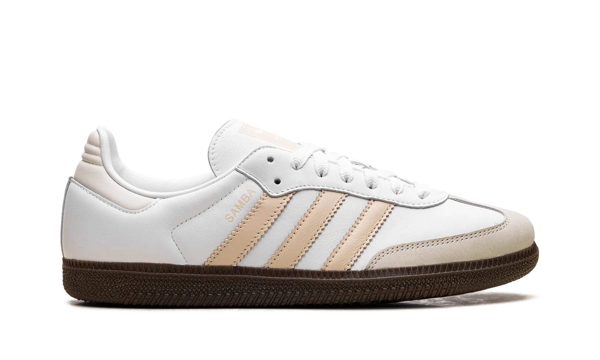Samba OG WMNS "White Sand Strata" adidas stylish womens sneakers
