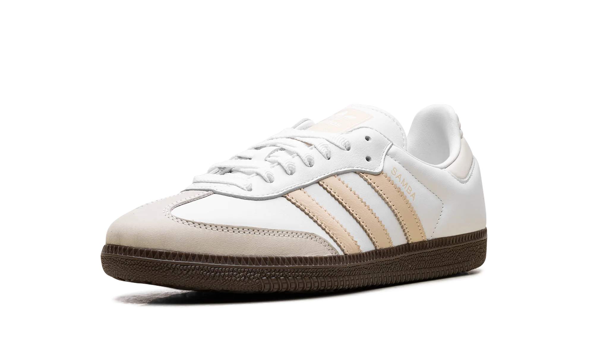 Samba OG WMNS "White Sand Strata" adidas stylish womens sneakers