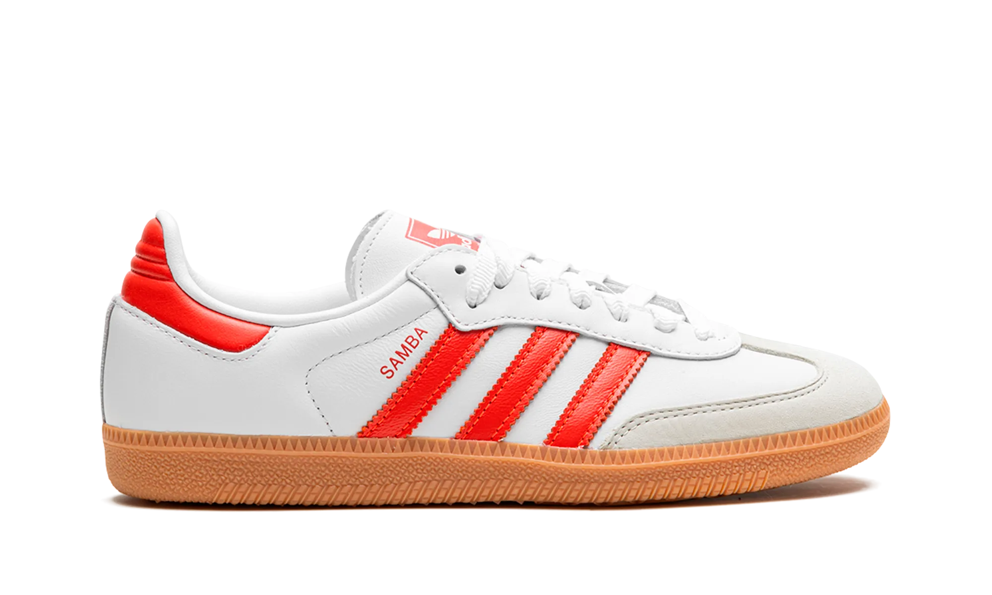 SAMBA OG WMNS "White Solar Red" adidas womens workout shoes
