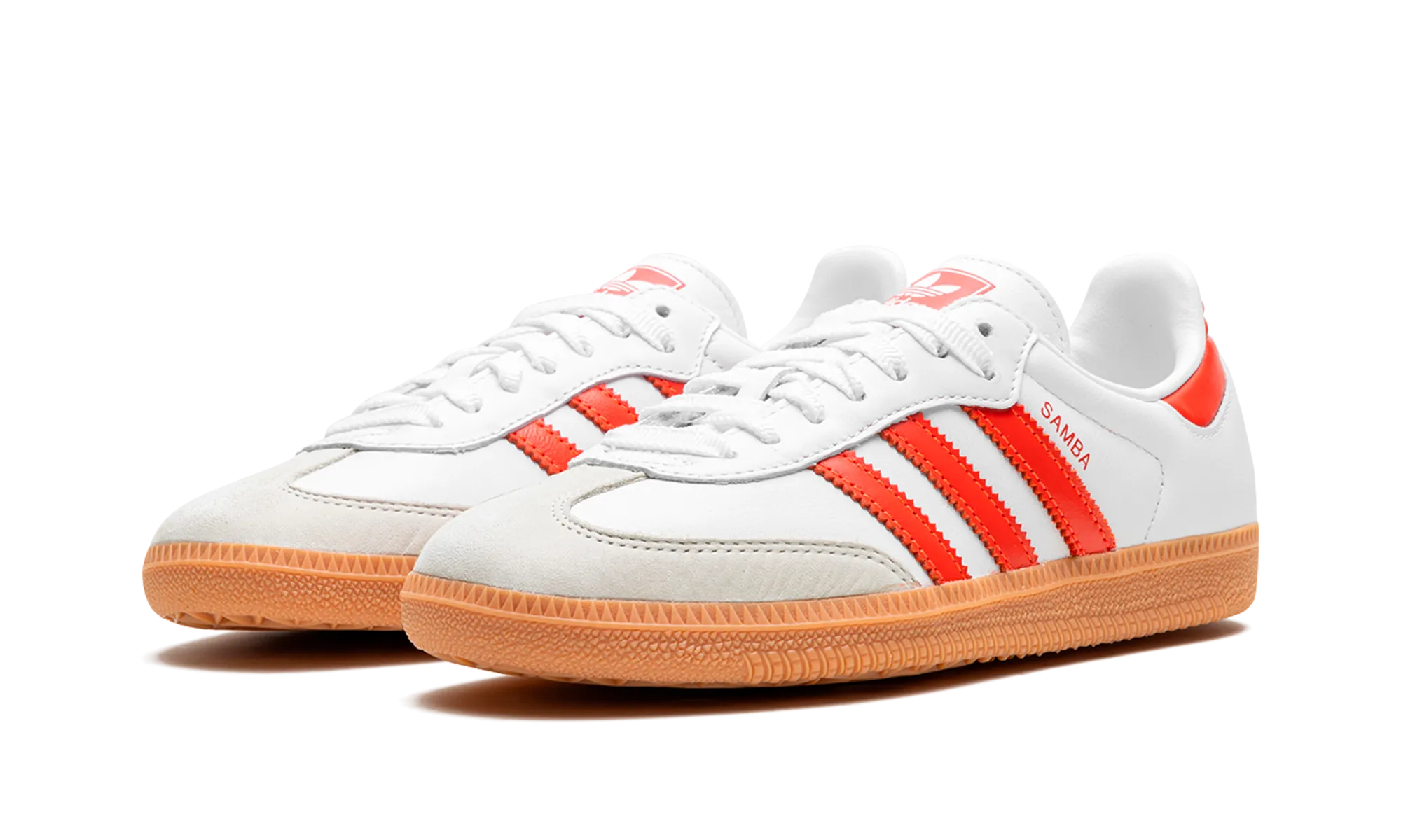 SAMBA OG WMNS "White Solar Red" adidas womens workout shoes