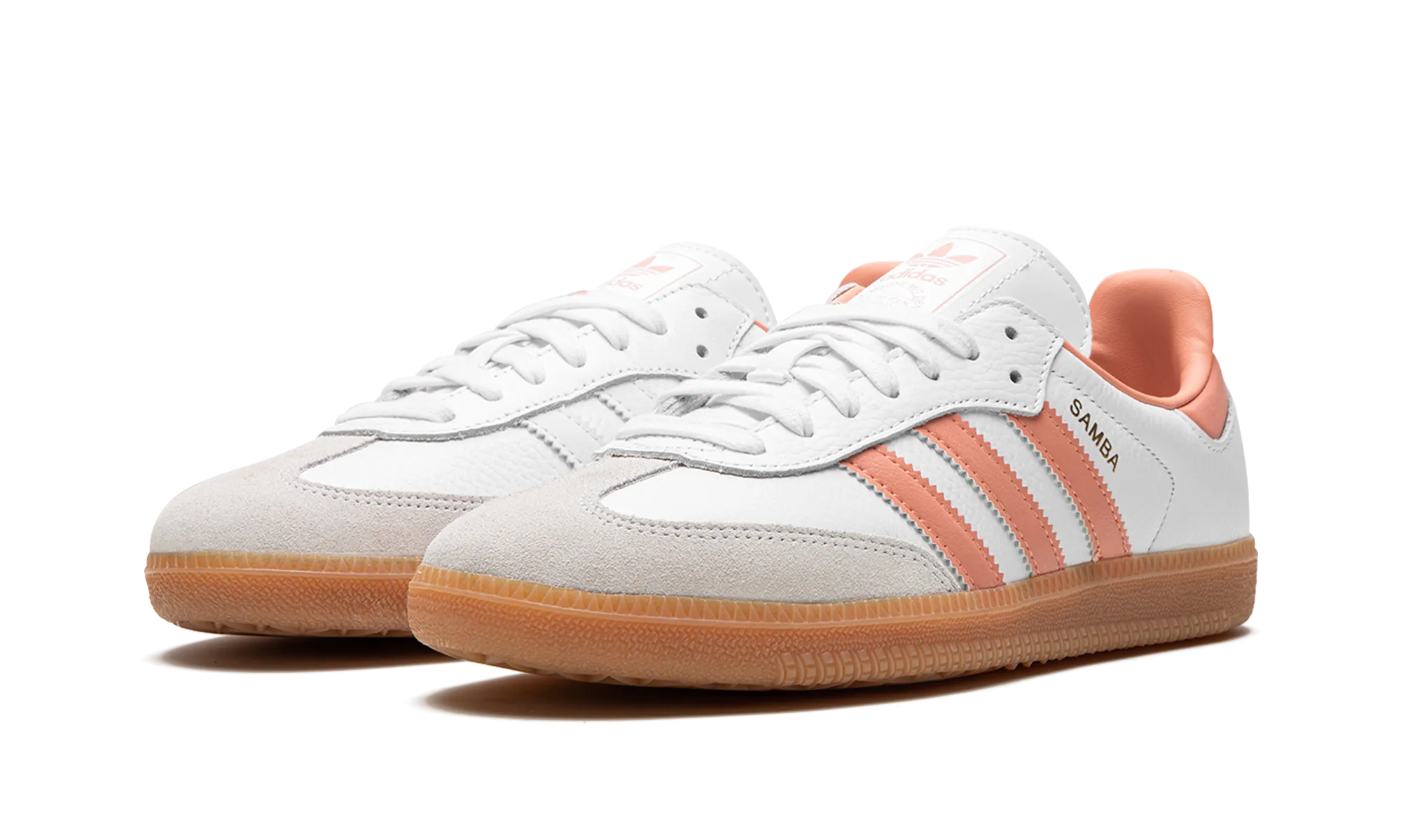 SAMBA OG WMNS "White / Wonder Clay" adidas stylish womens sneakers