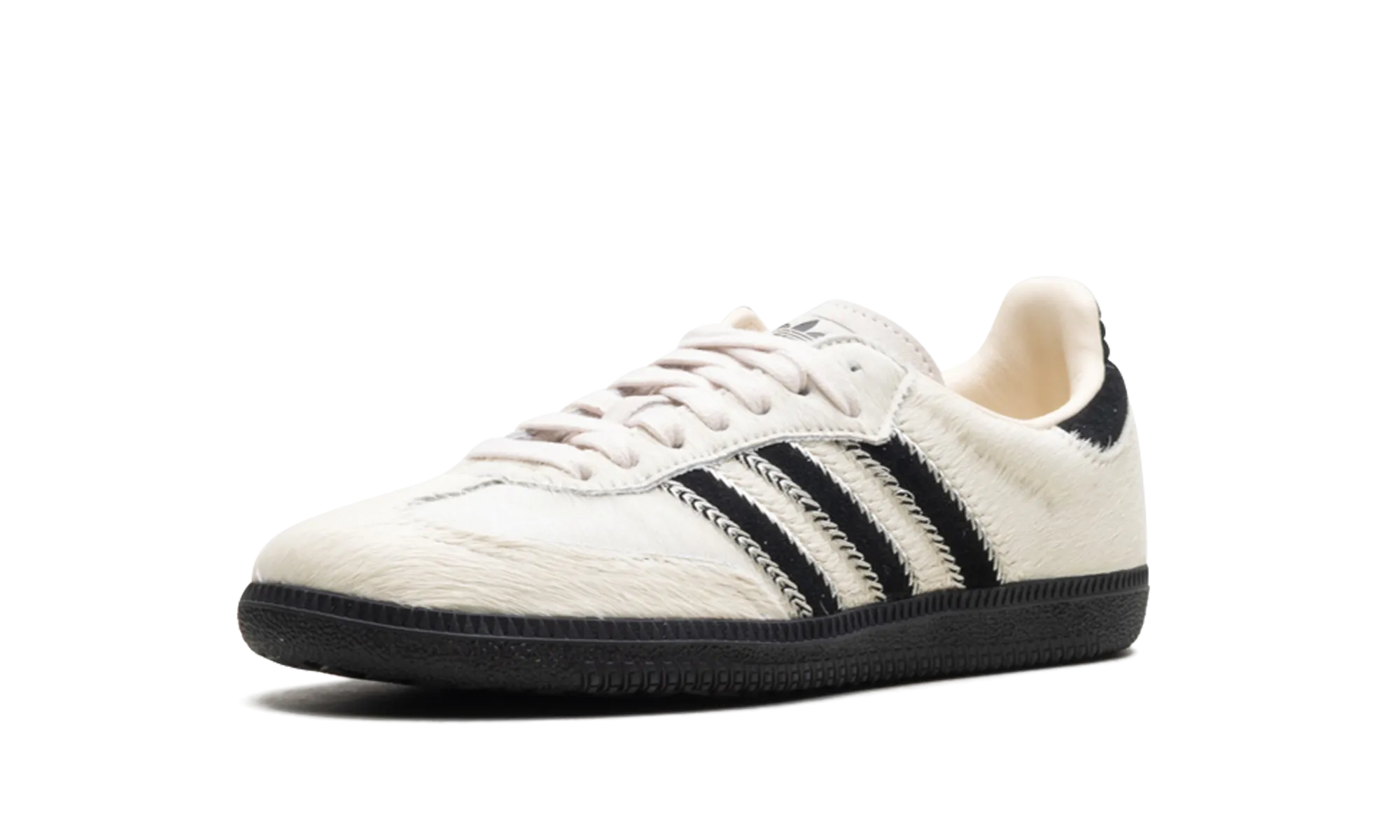 Samba OG WMNS "Wonder White Black Pony" adidas stylish womens sneakers