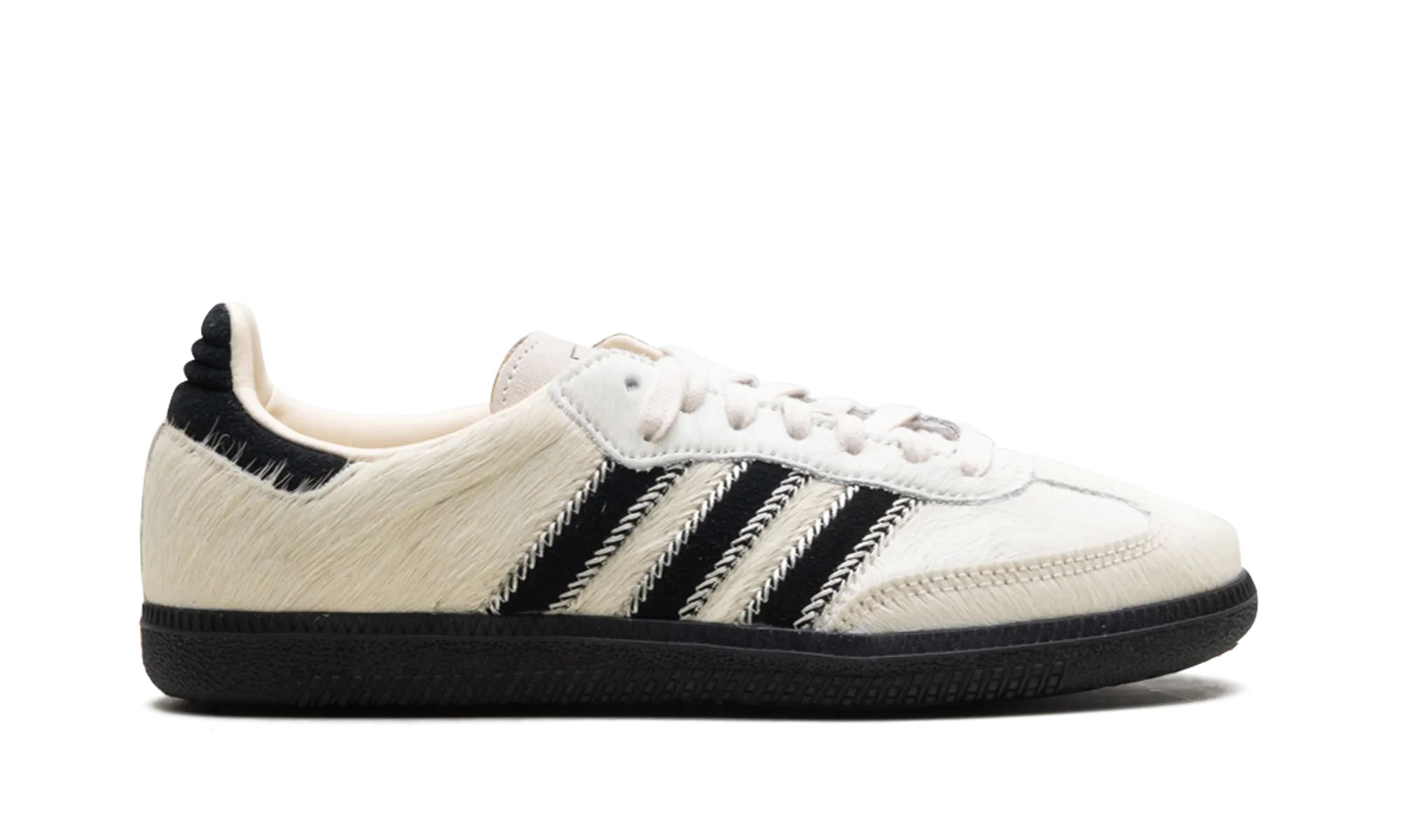 Samba OG WMNS "Wonder White Black Pony" adidas stylish womens sneakers