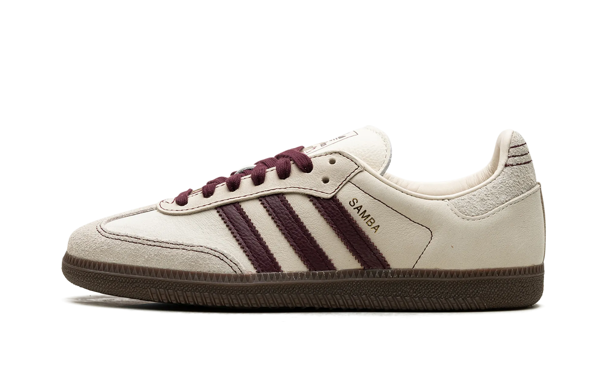Samba OG WMNS "Wonder White Maroon" Adidas Women's styles