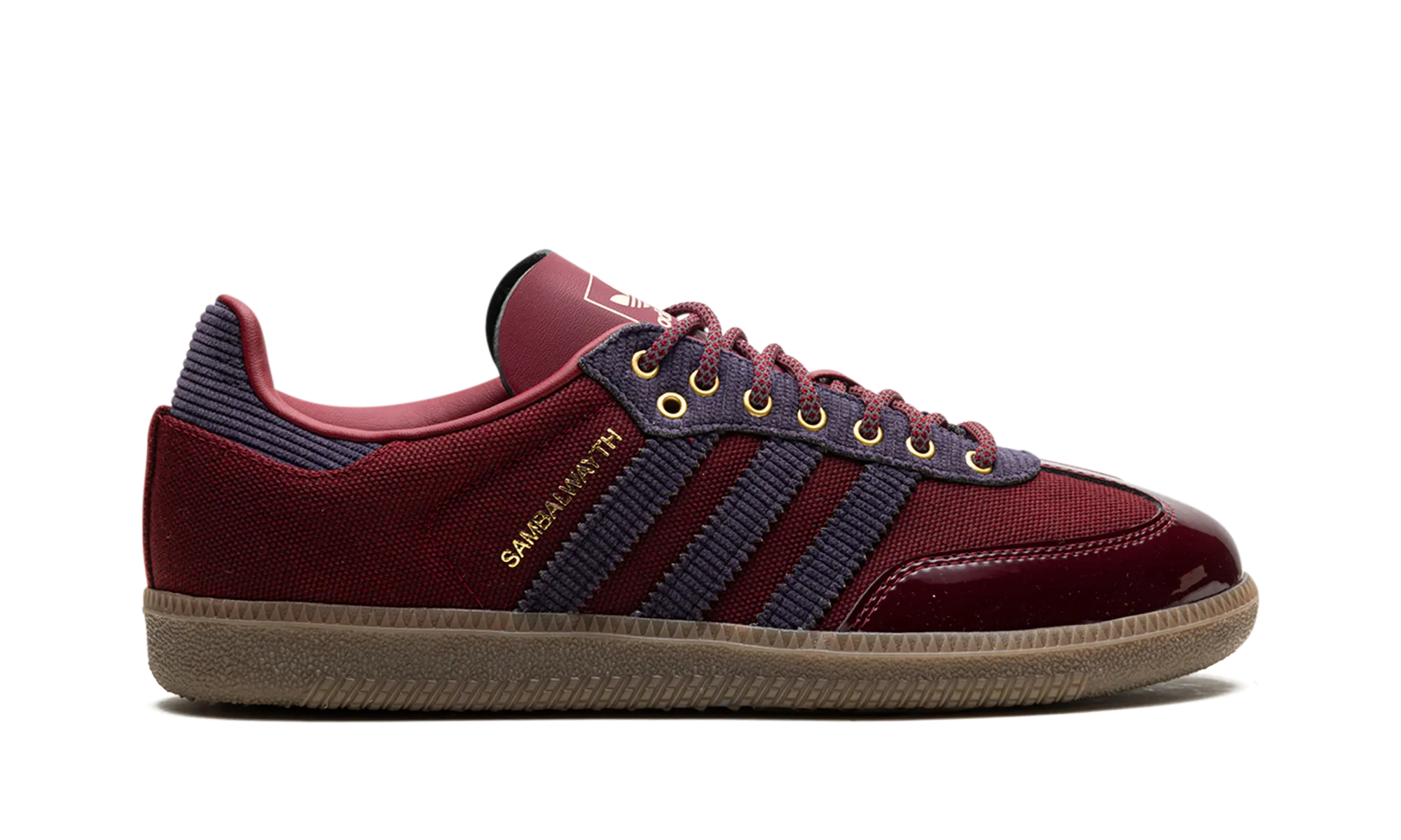 Samba "ALWAYTH - College Burgundy" adidas mesh sneakers for men