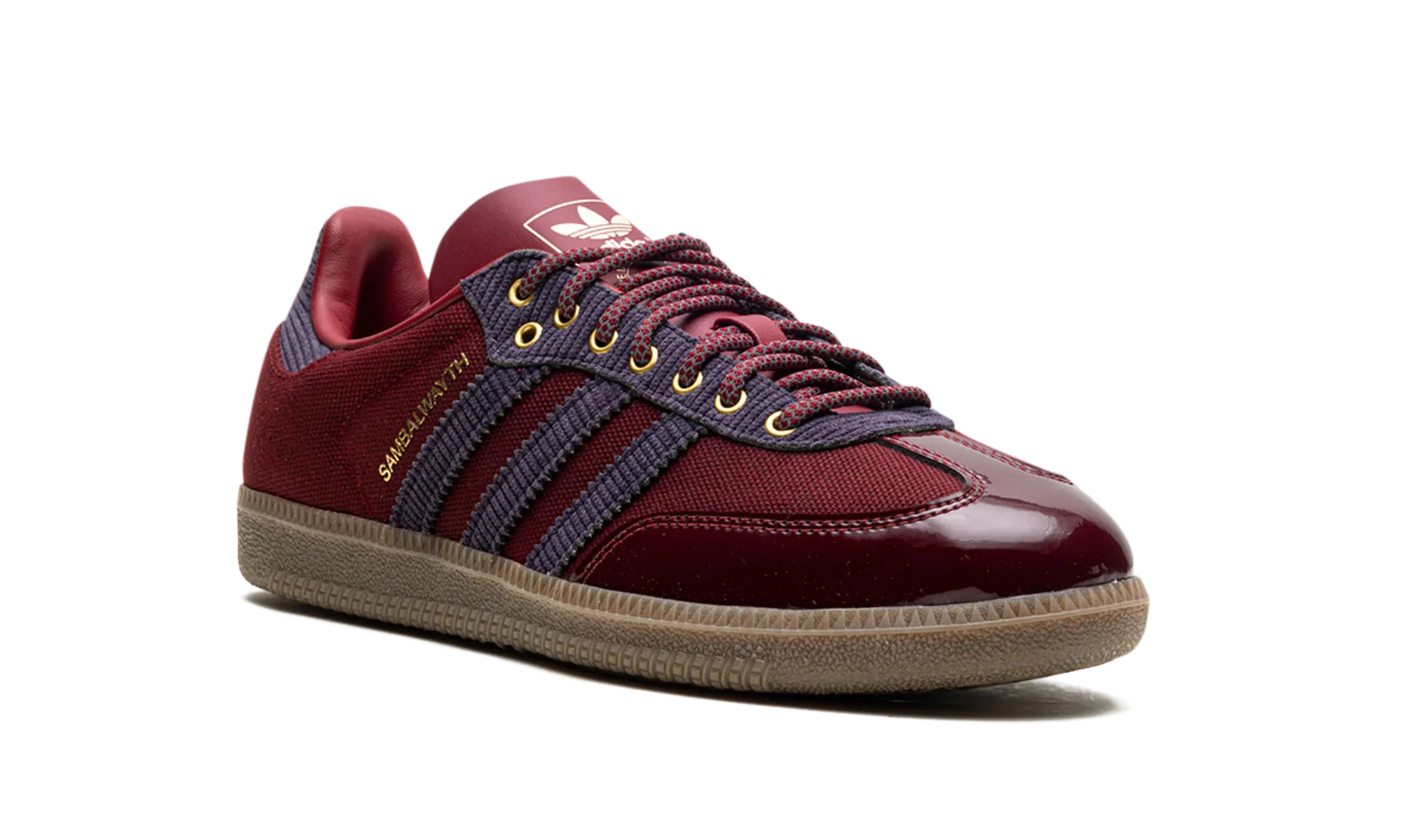 Samba "ALWAYTH - College Burgundy" adidas mesh sneakers for men