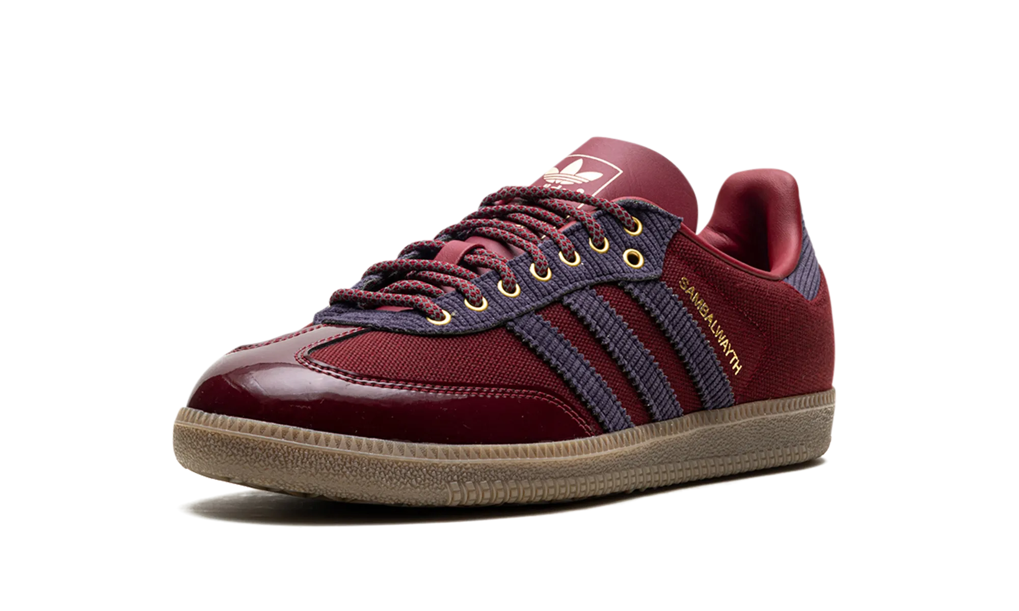 Samba "ALWAYTH - College Burgundy" adidas mesh sneakers for men
