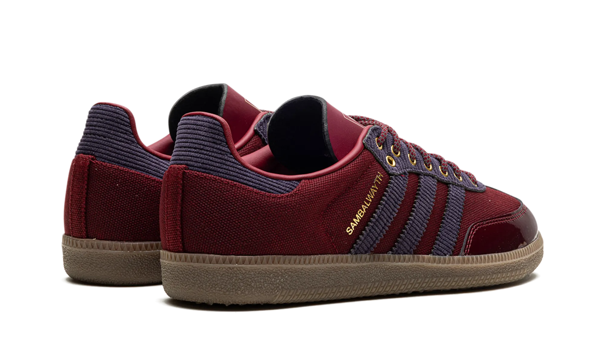 Samba "ALWAYTH - College Burgundy" adidas mesh sneakers for men