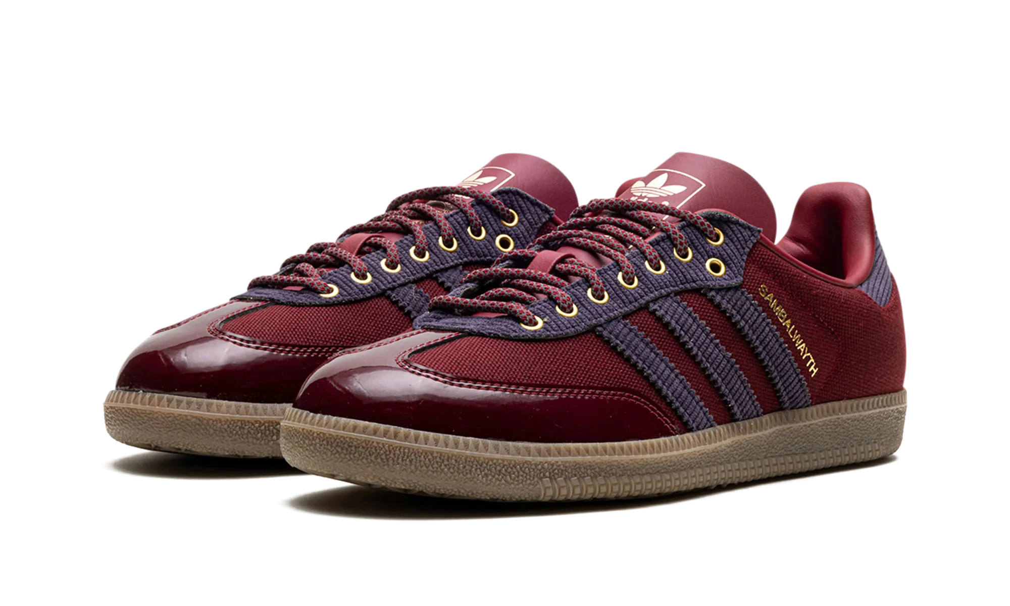 Samba "ALWAYTH - College Burgundy" adidas mesh sneakers for men