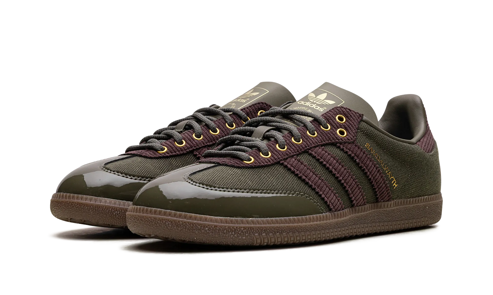 Samba "ALWAYTH - Olive Strata" adidas mesh sneakers for men