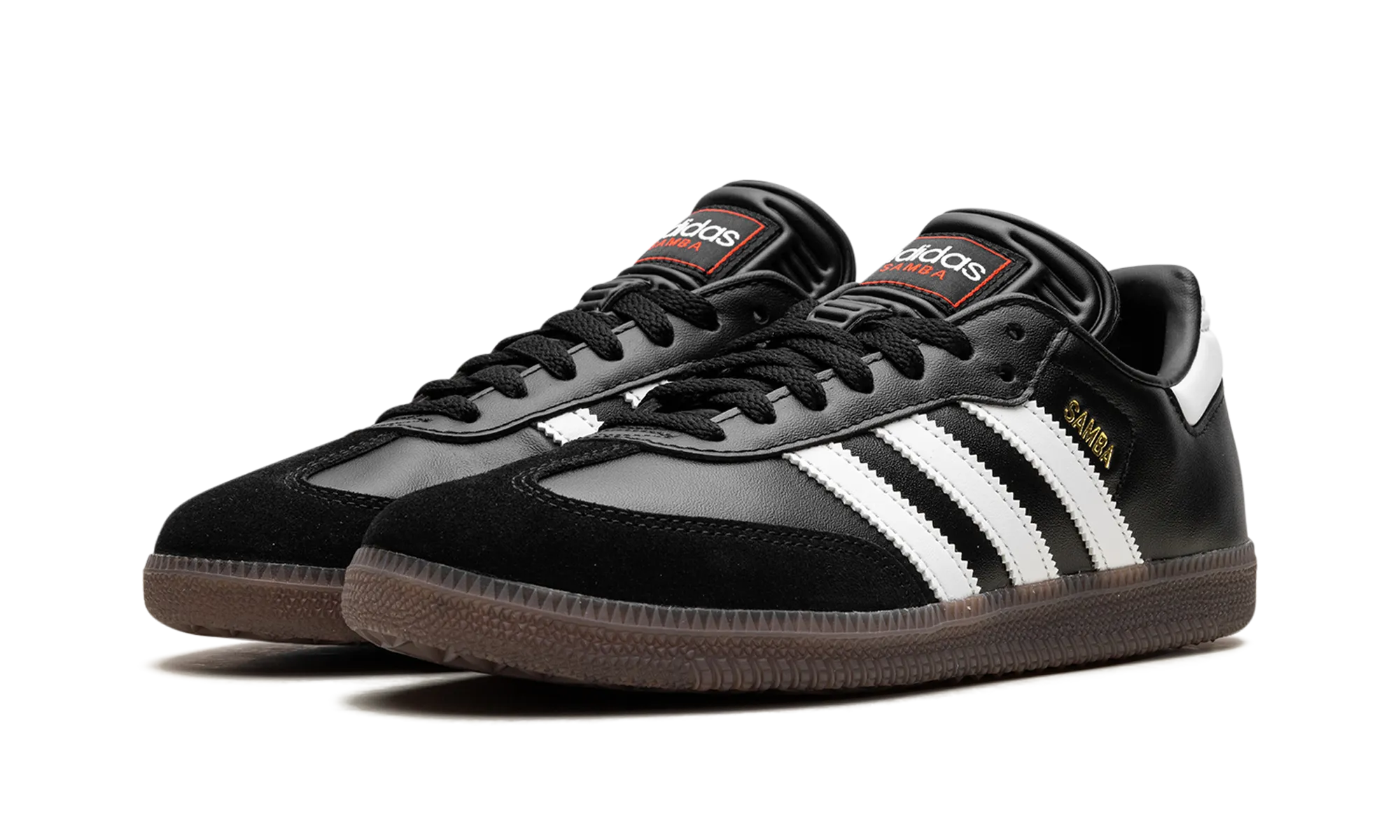 SAMBA "CBLACK/FTWWHT/VIVRED" adidas mesh sneakers for men