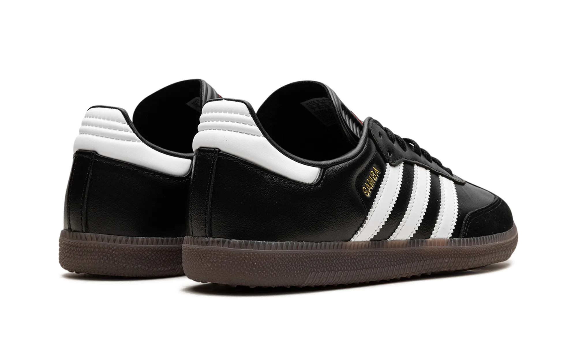 SAMBA "CBLACK/FTWWHT/VIVRED" adidas mesh sneakers for men