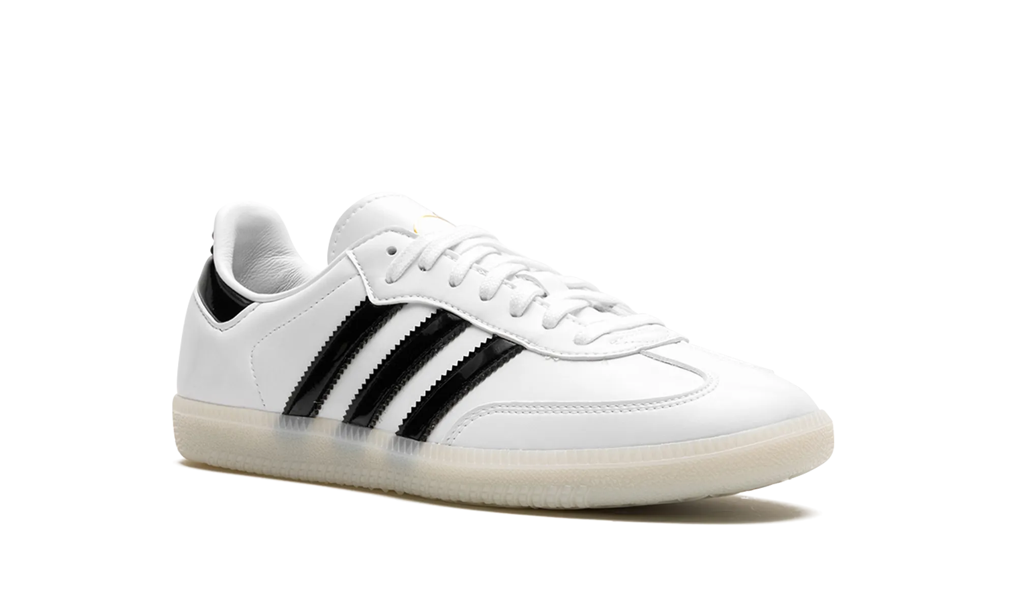Samba "Jason Dill - White Patent Leather" adidas mesh sneakers for men