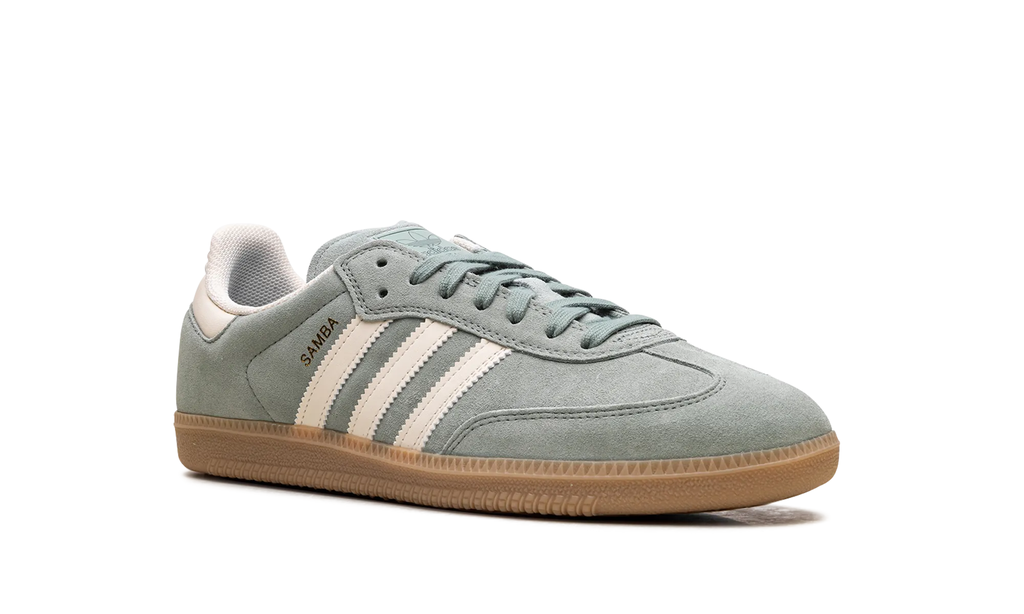 Samba "Silver Green Wonder White" adidas lifestyle mens shoes