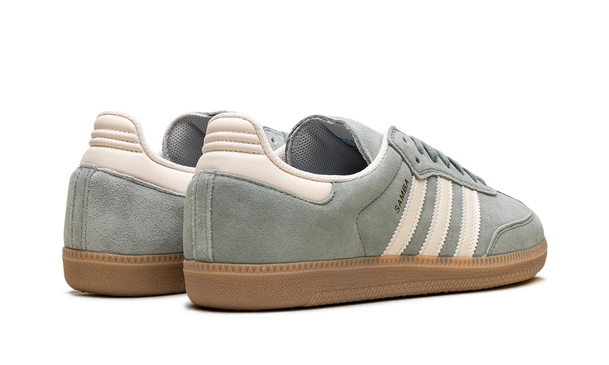 Samba "Silver Green Wonder White" adidas lifestyle mens shoes