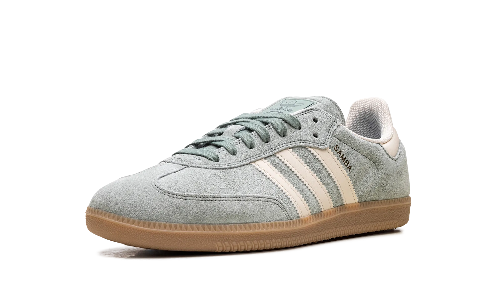 Samba "Silver Green Wonder White" adidas lifestyle mens shoes