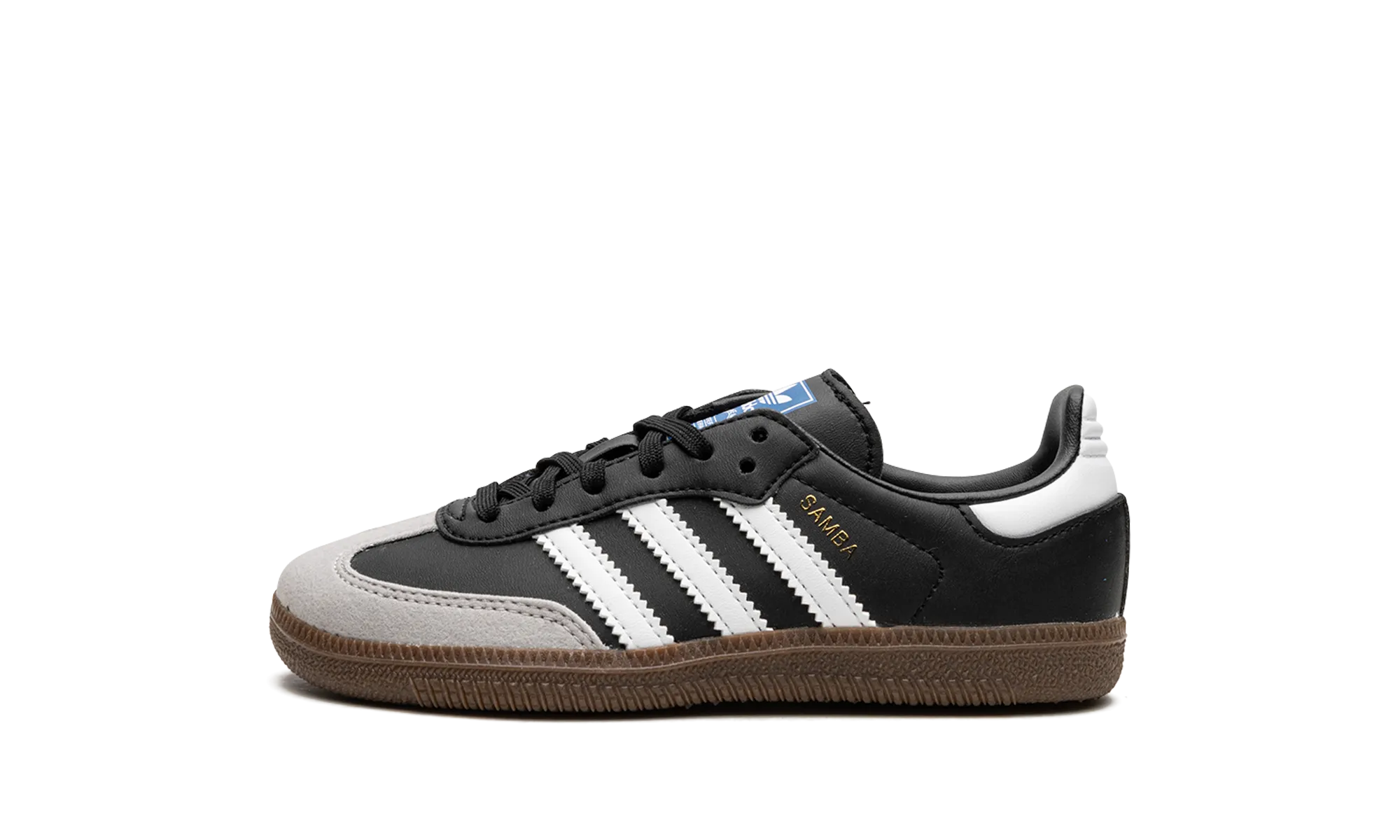 Samba Vegan Kids "Black / White / Gum" adidas preschool kids sneakers