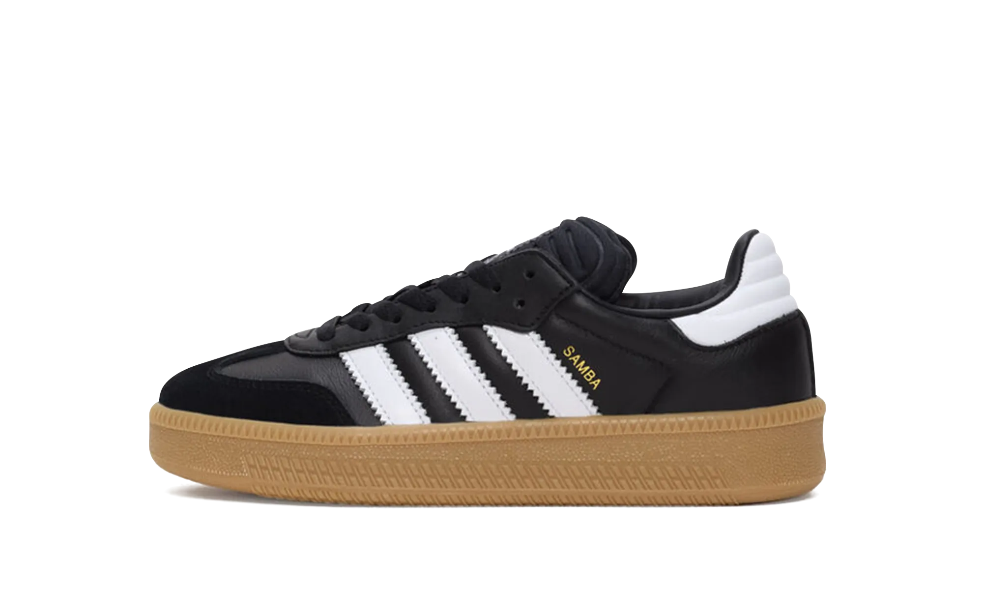 Samba XLG GS "Black White Gum" Adidas Grade School shoes