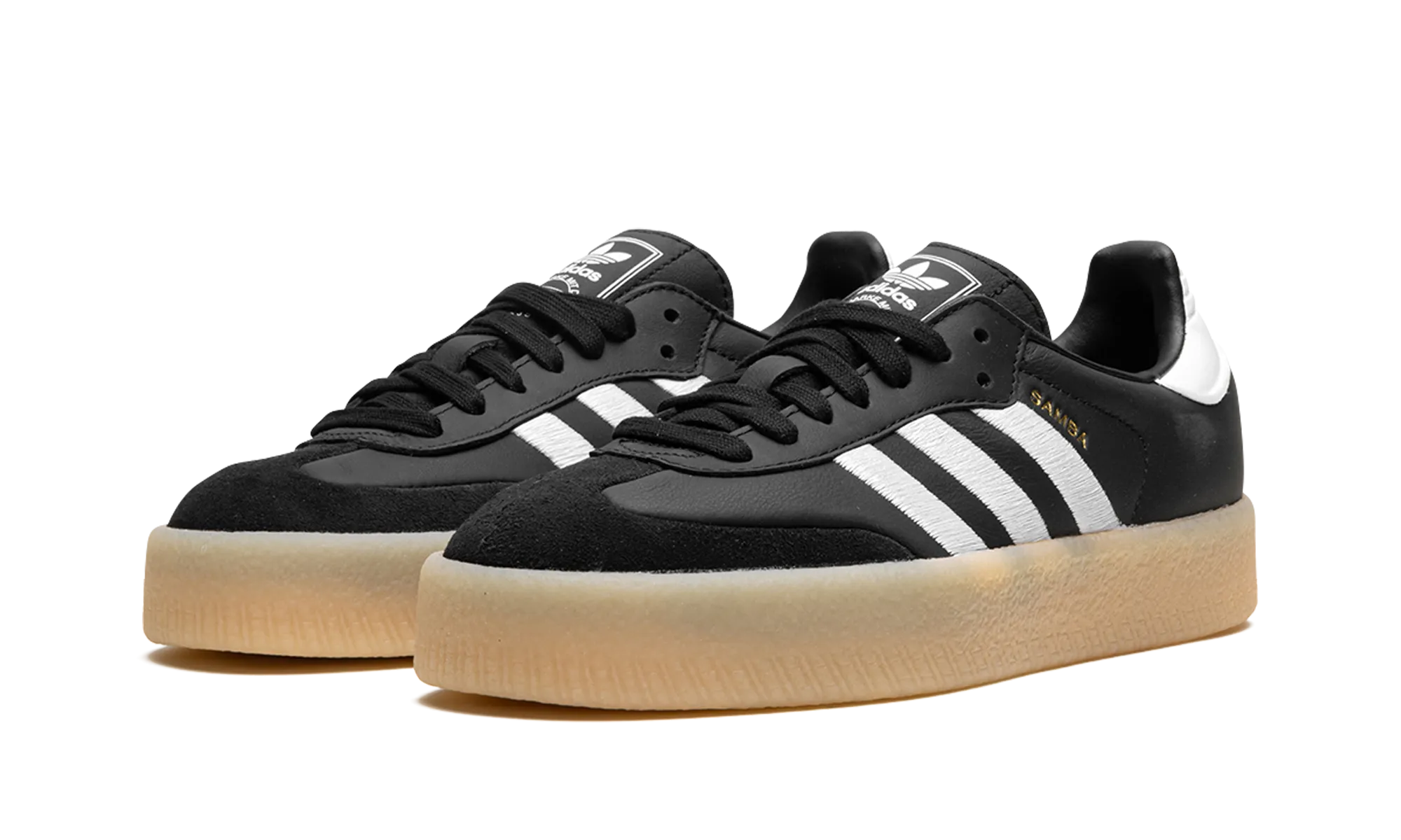SAMBAE WMNS "Black / White" adidas stylish womens sneakers