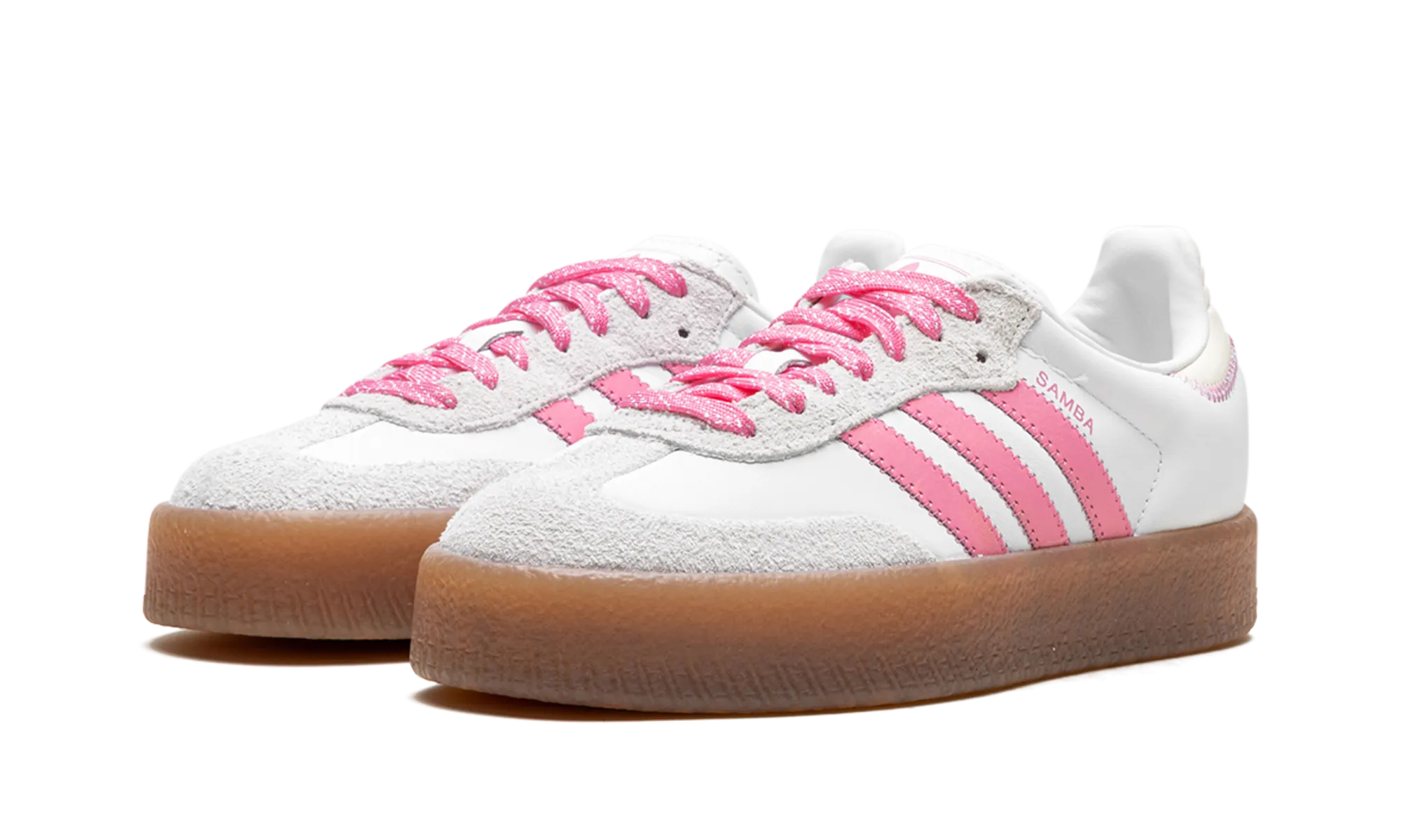 Sambae WMNS "Cloud White Bliss Pink" adidas womens workout shoes