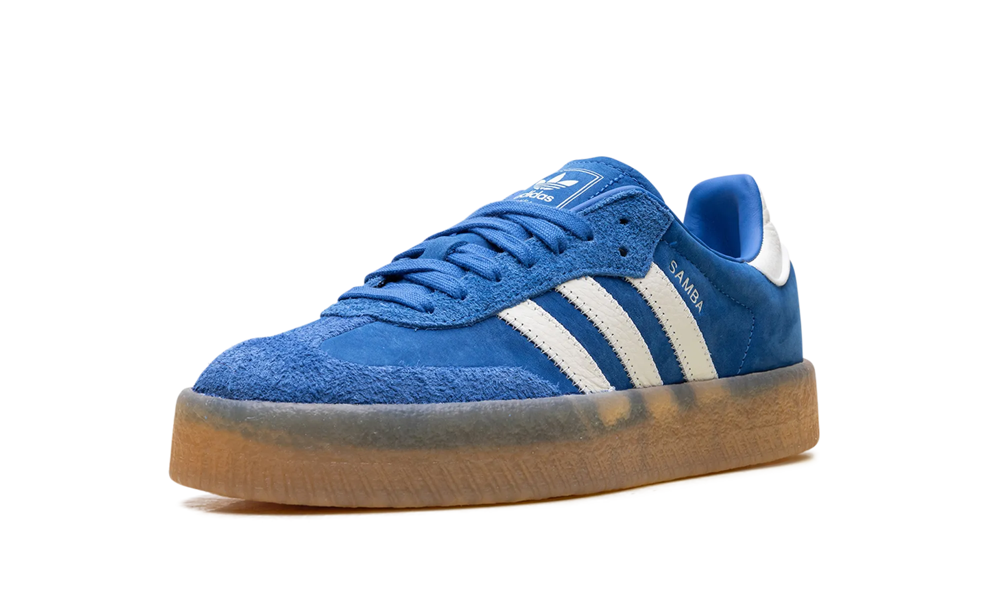 Sambae WMNS "Cloud White Silver Metallic Gum" adidas stylish womens sneakers